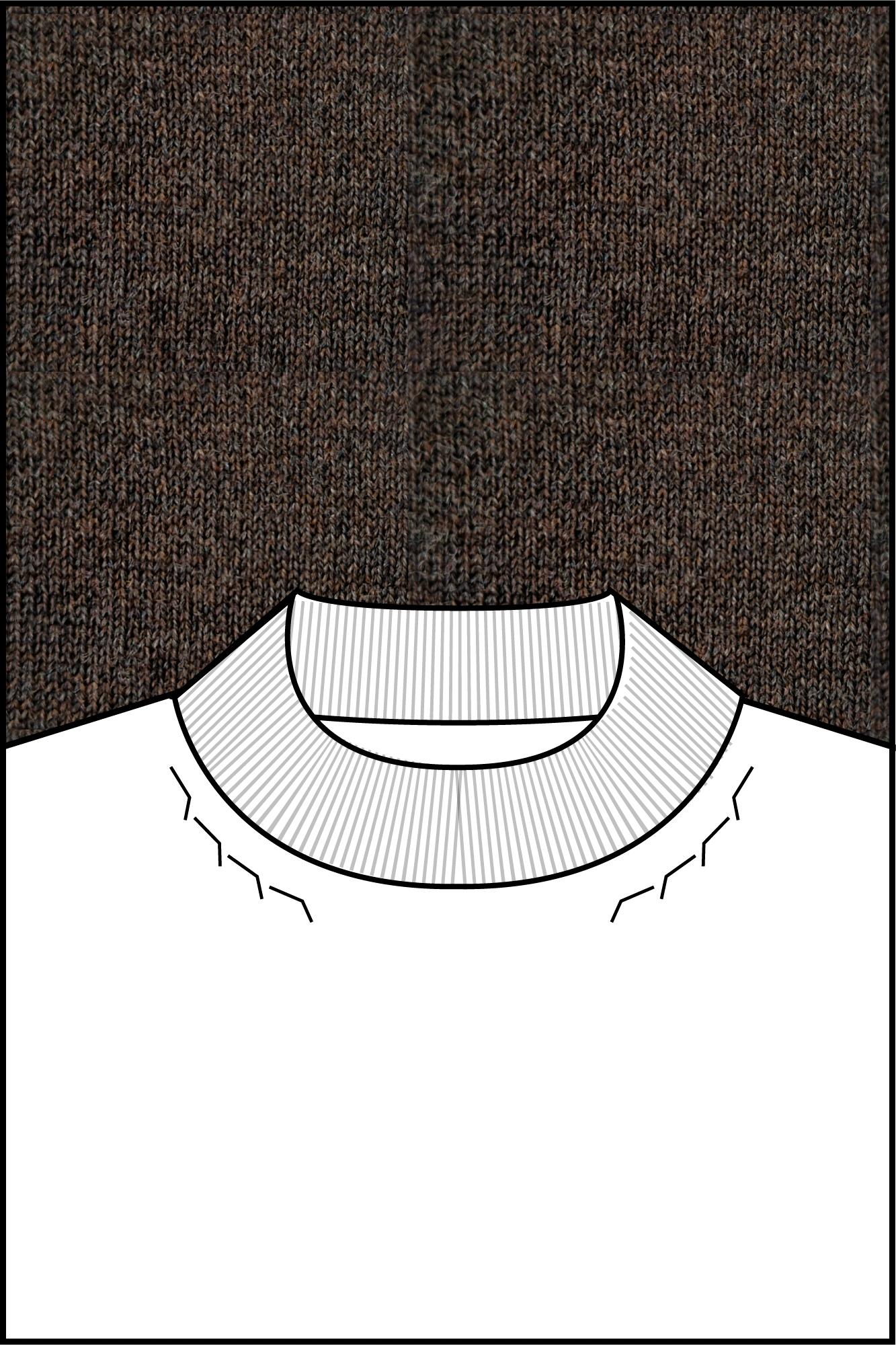 Baileys Turtle neck Bruin Turtle Neck Pullover  14gg si 520068/80