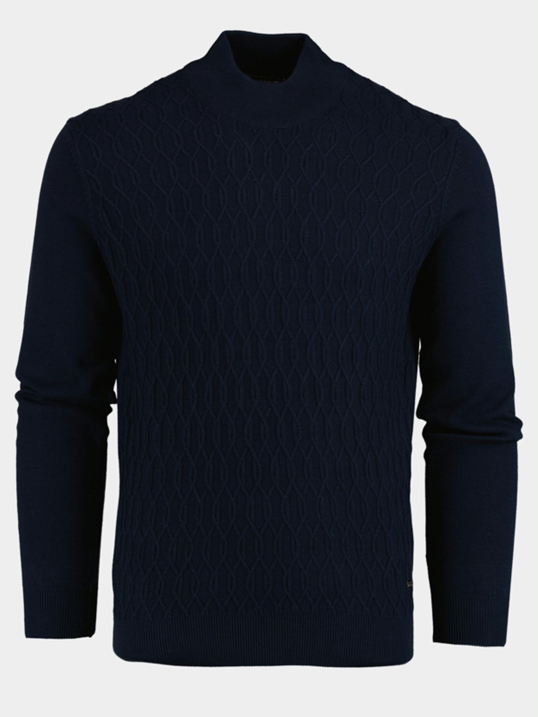 Tony Montana Pullover Blauw  T1190/Marine