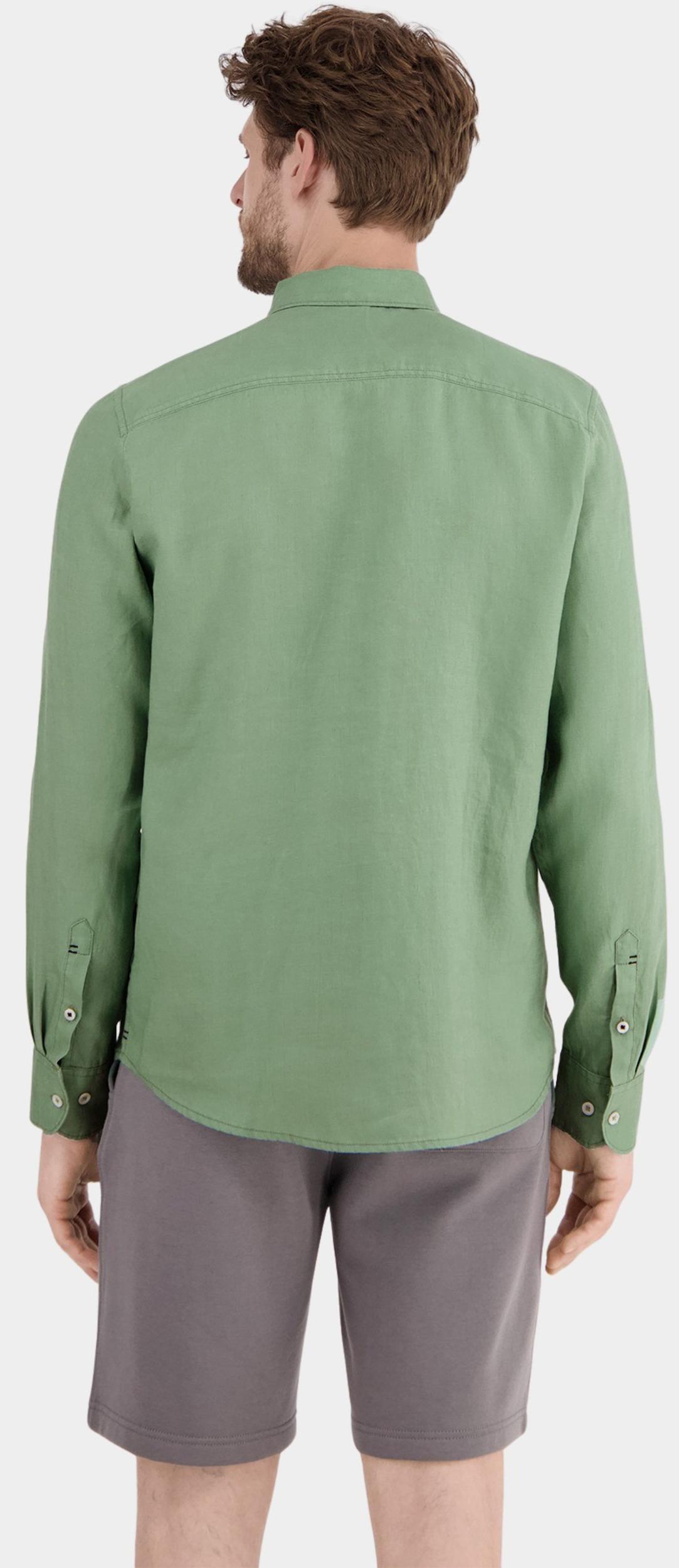 Lerros Casual hemd lange mouw Groen  2541111/612