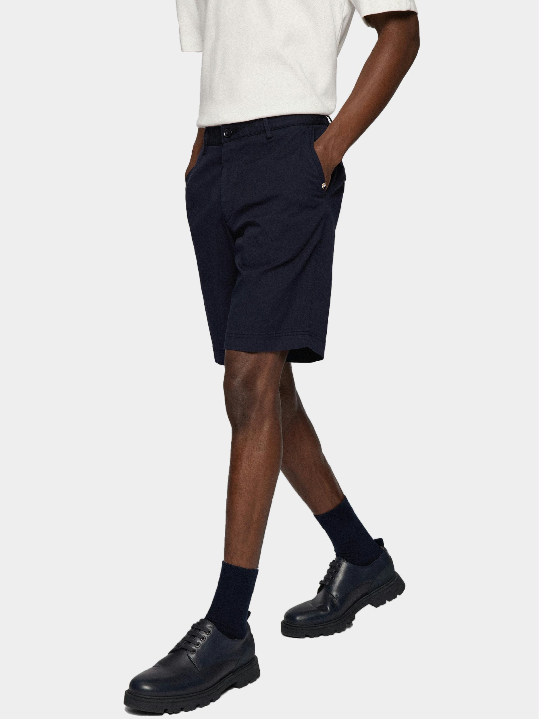 BOSS Black Korte Broek Blauw Slice-Short 10186371 01 50406679/404