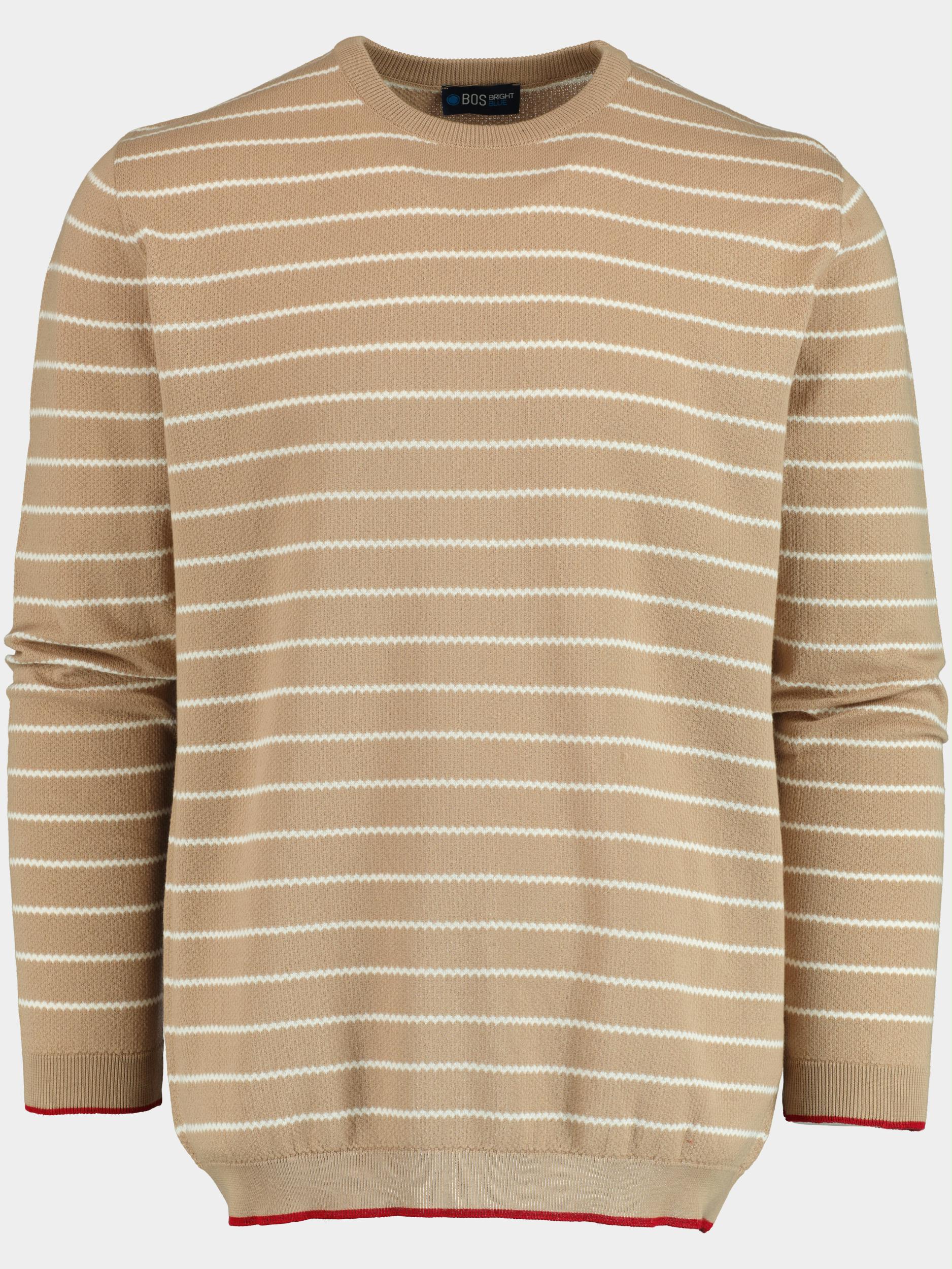 Bos Bright Blue Pullover Bruin  801641/08-Bej