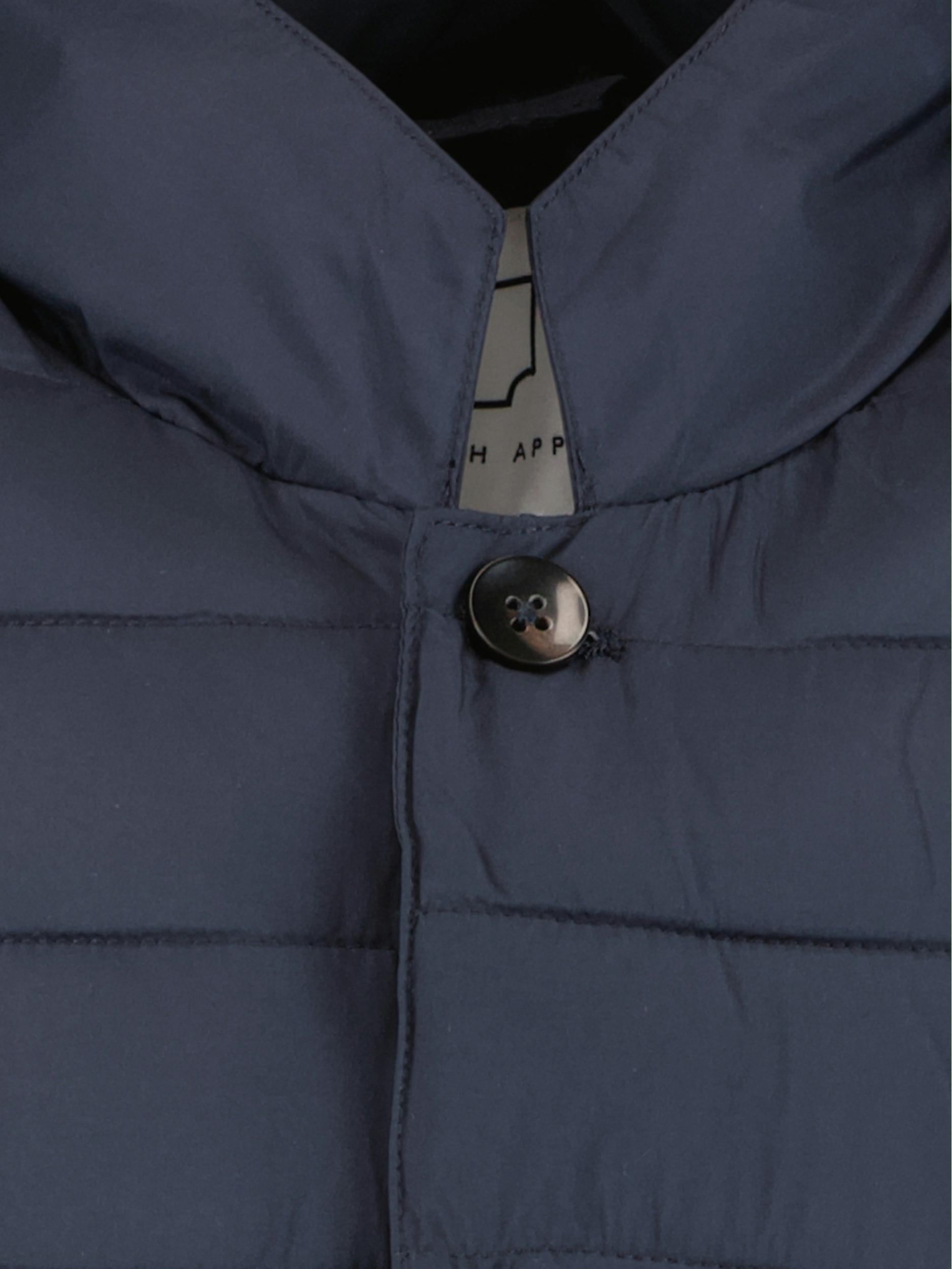 Born With Appetite Bodywarmer Blauw Spot Waistcoat 22301SP60/290 navy