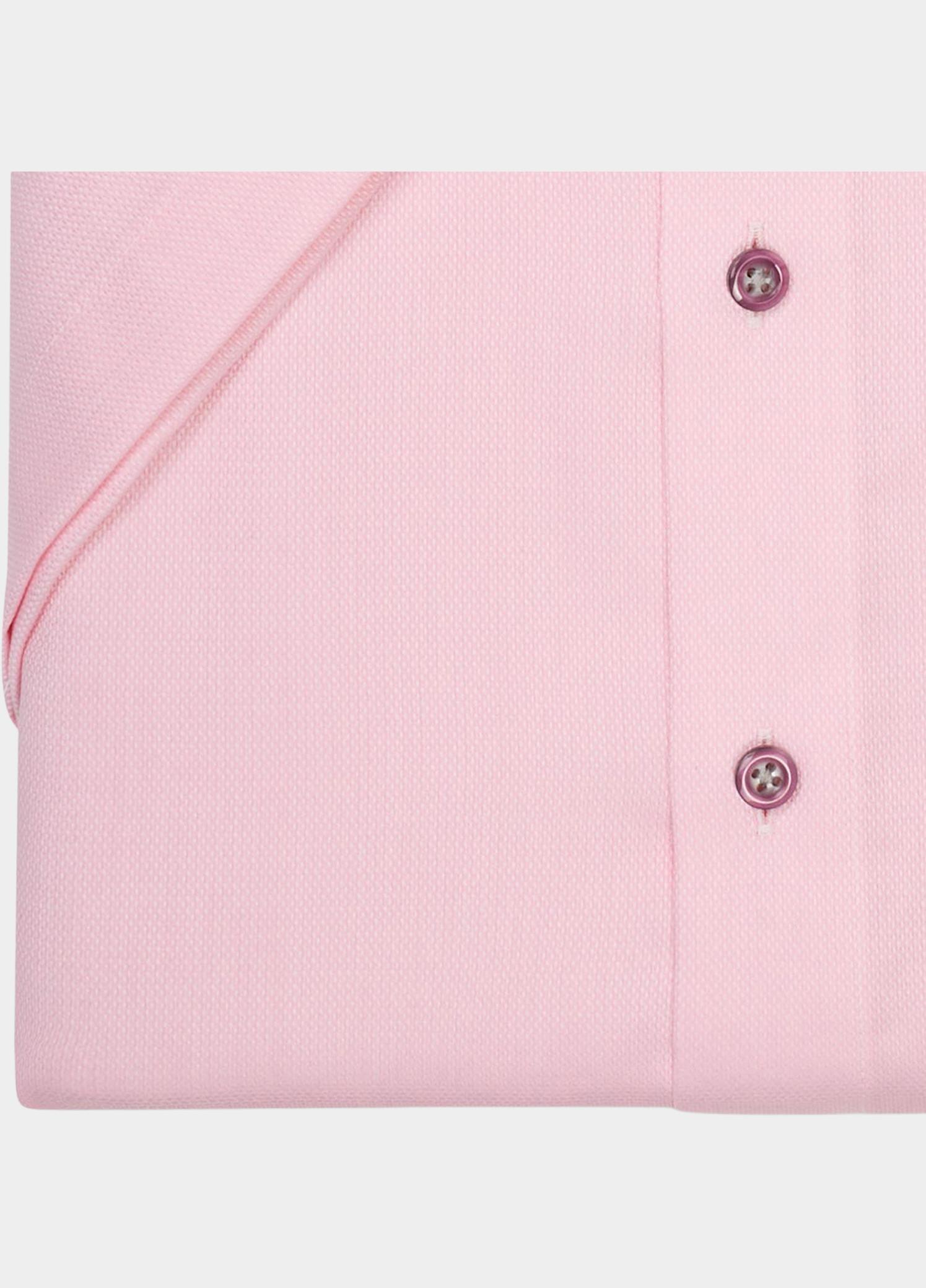 Olymp Zakelijk hemd korte mouw Roze Luxor 104612/31