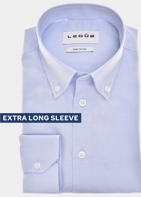 Ledub Overhemd extra lange mouw Blauw  0702097/120-000-000