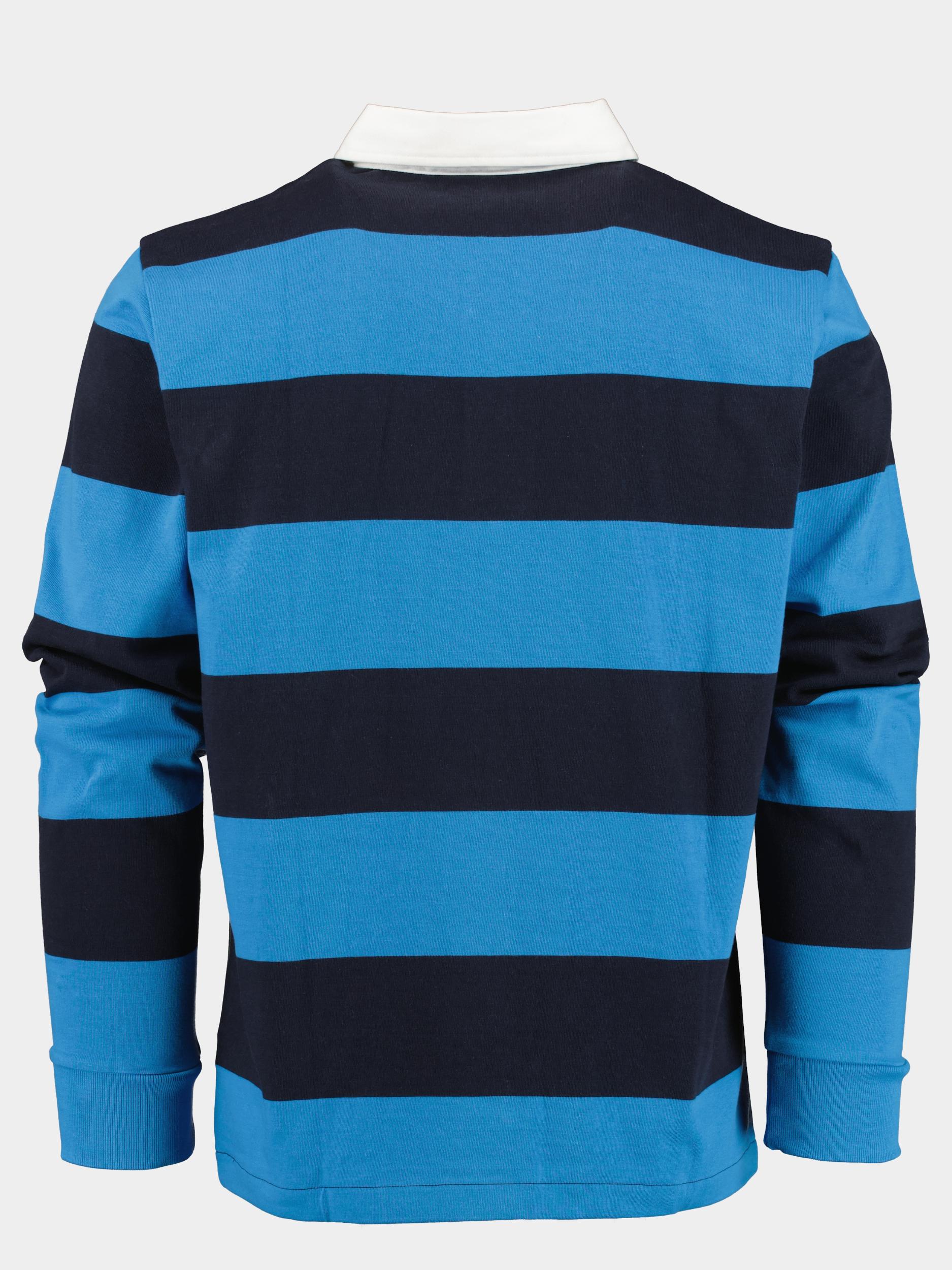 Gant Sweater Blauw Barstripe Heavy Rugger 2005092/471