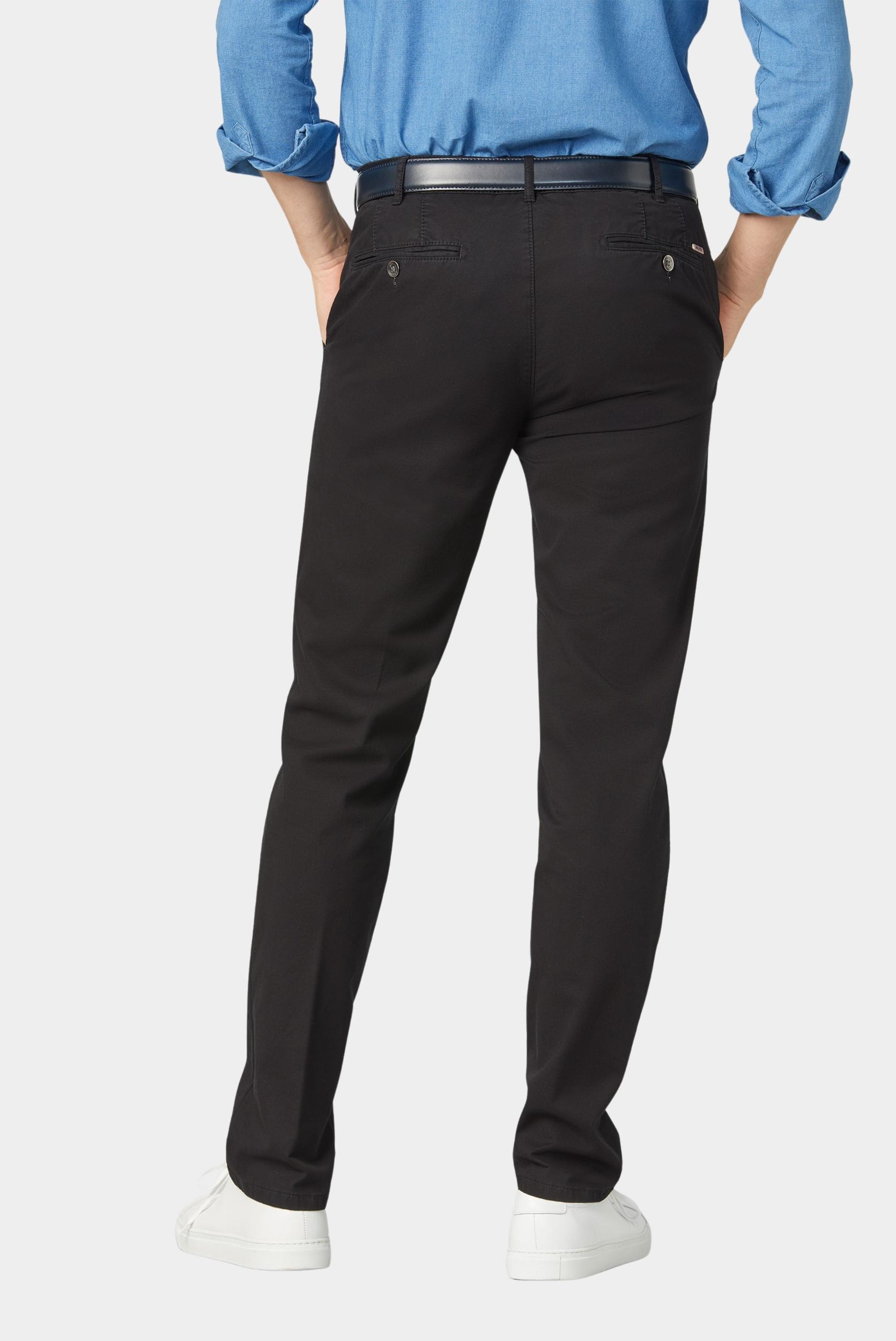 Meyer Katoenen Broek Zwart BONN Art.9-3004 1029300400/09