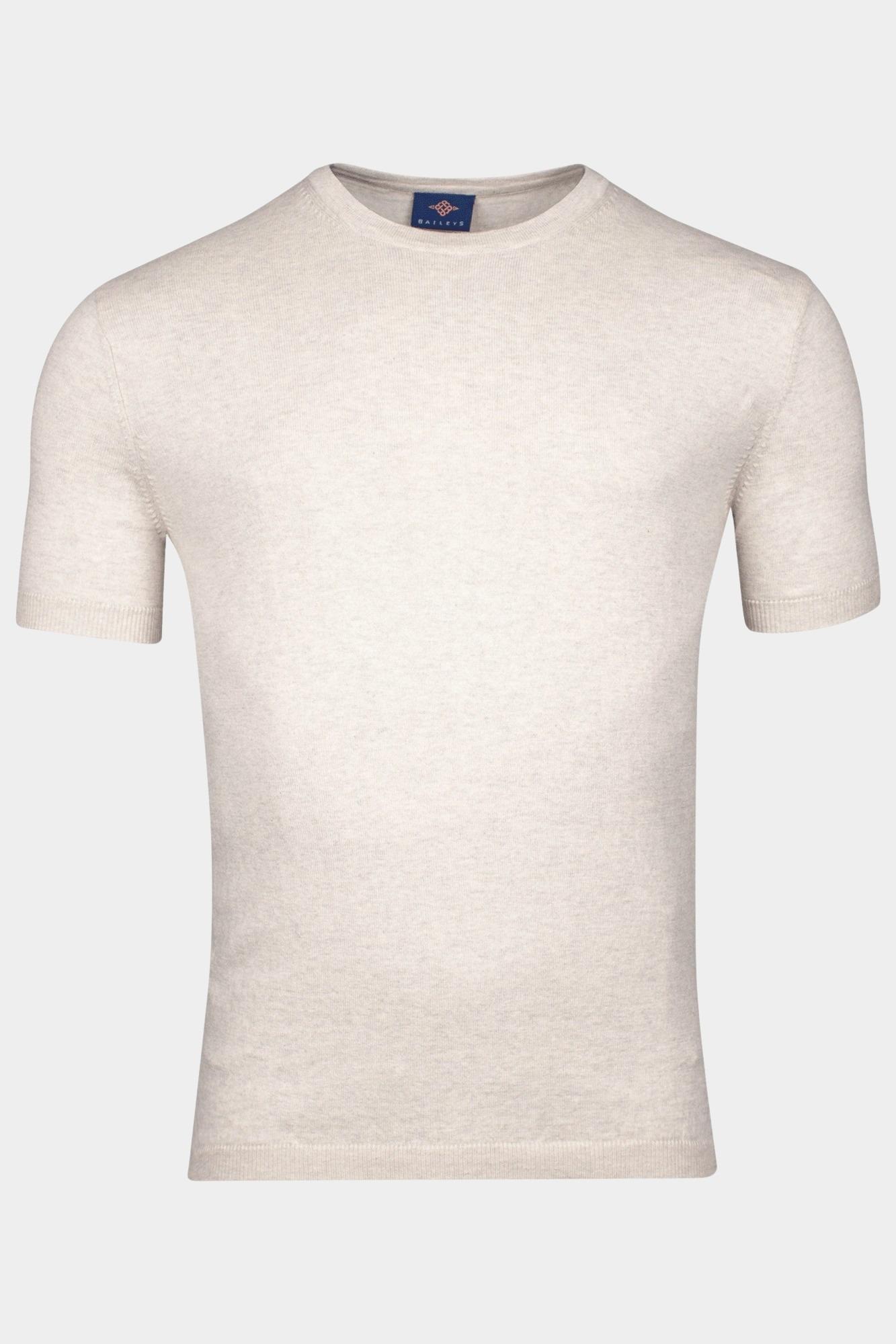 Baileys T-shirt korte mouw Wit Crew Neck Pullover - SS 14gg 515686/815