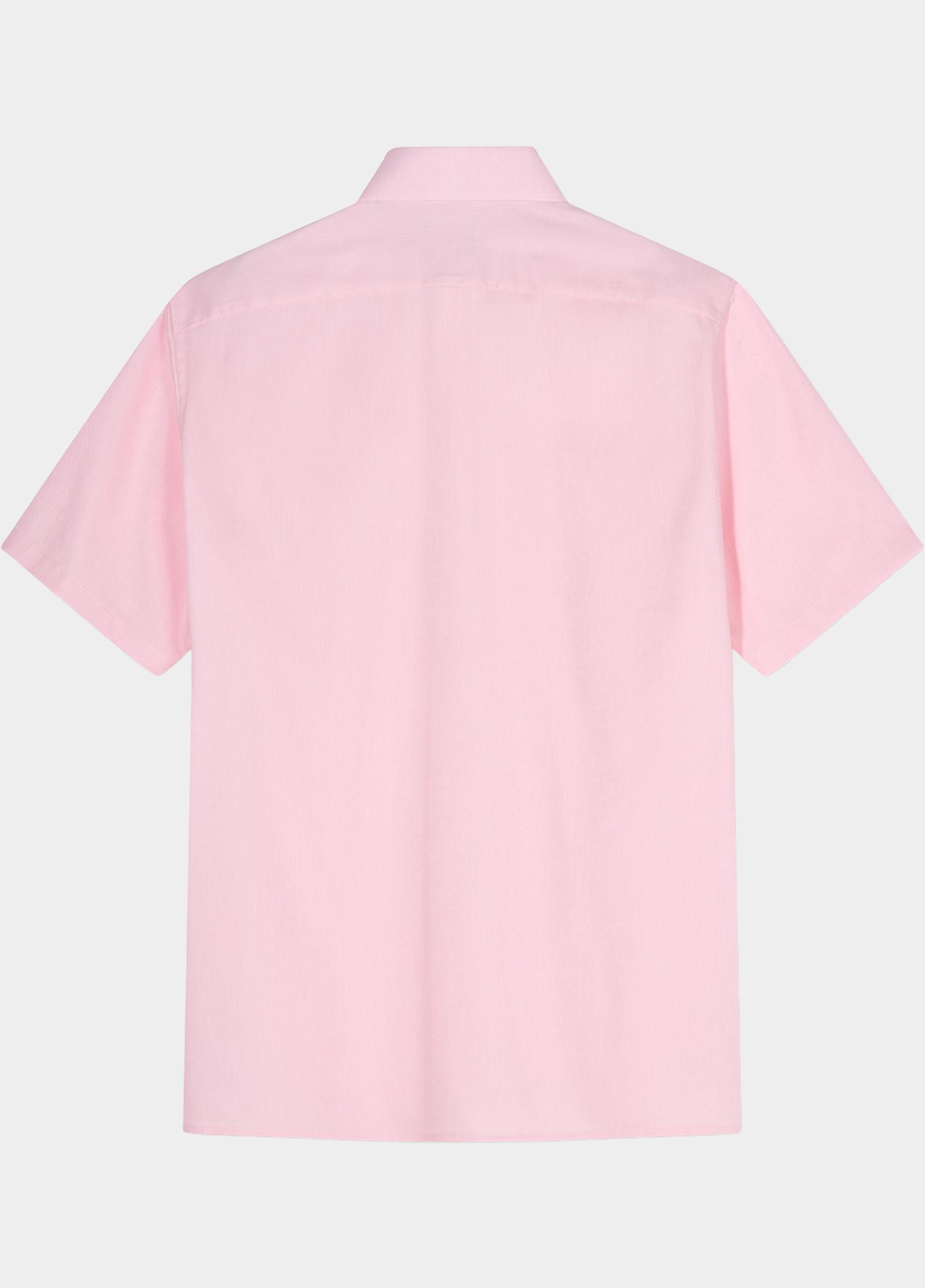 Olymp Zakelijk hemd korte mouw Roze Luxor 104612/31