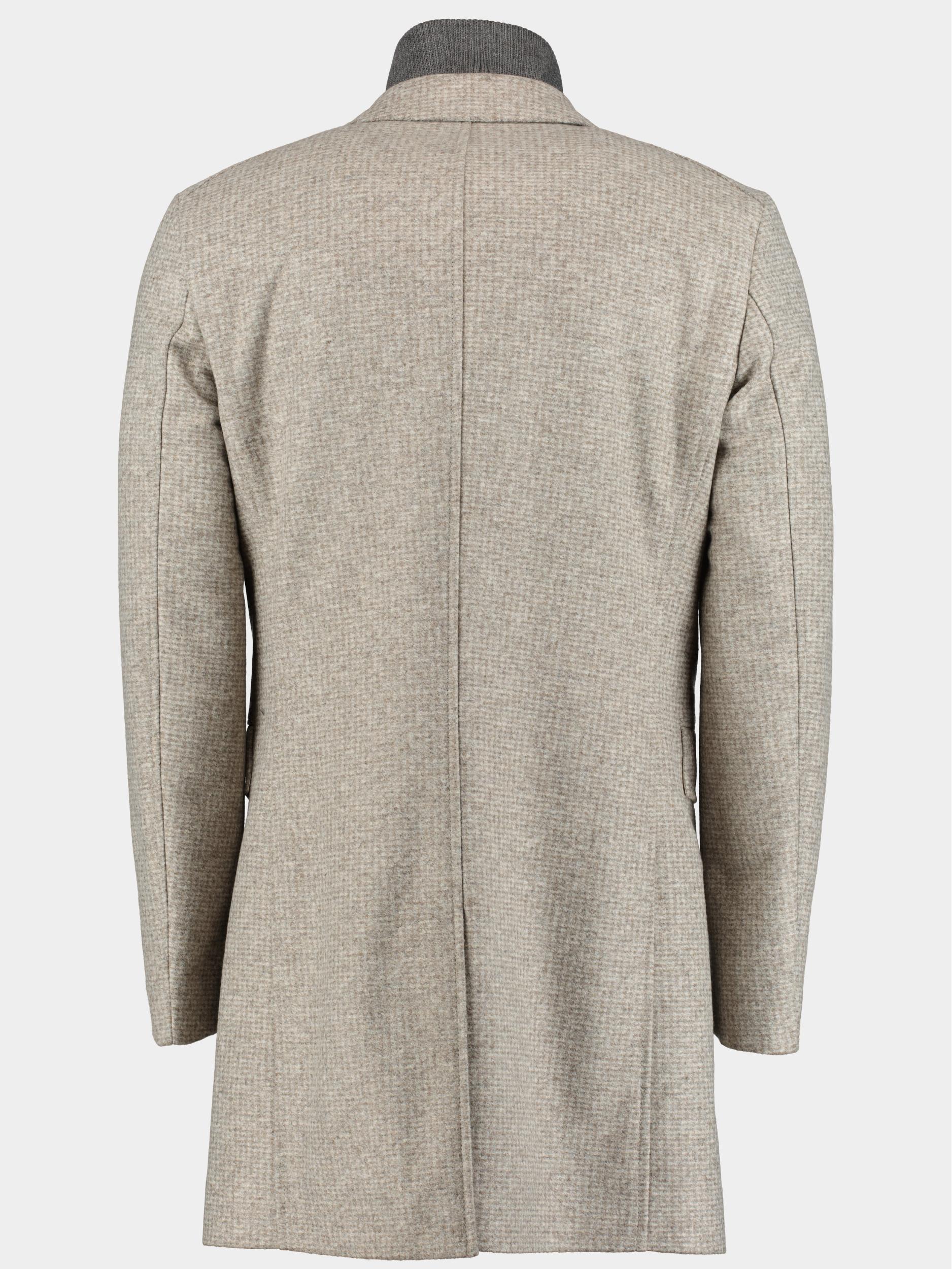 BOSS Black Wollen Jas Beige H-Hyde-J-Bib-Pad-234 10244975 50502320/131