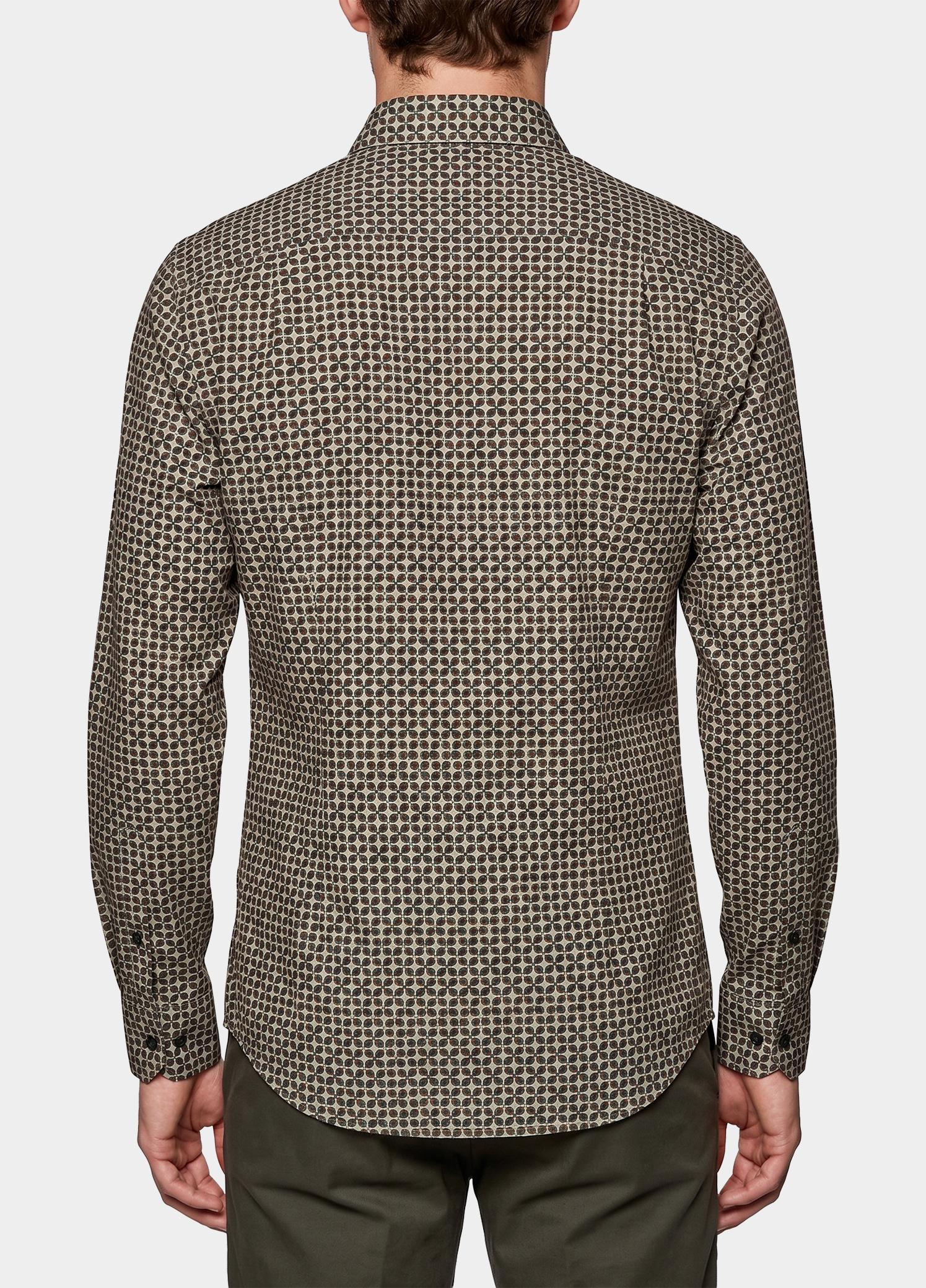 Bos Overhemd heren Bruin  21243/Brown