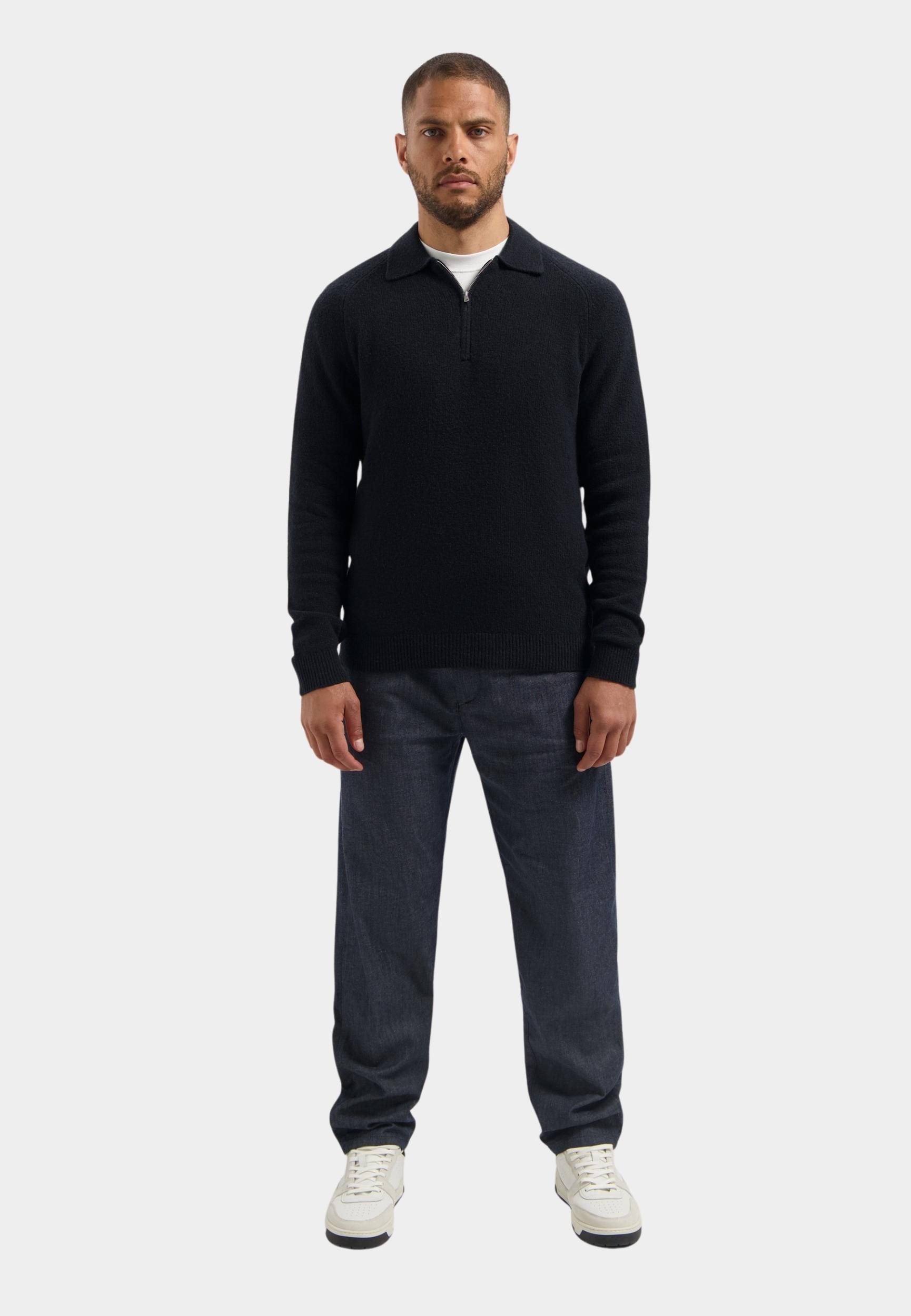 Dstrezzed Polo lange mouw Zwart Yvain Polo 405936/999