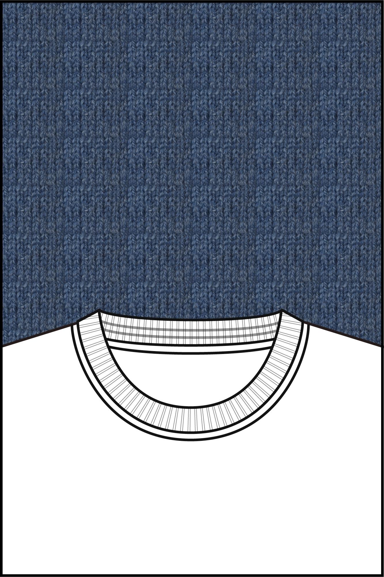 Baileys Pullover Blauw Crew Neck Pullover 10gg singl 520092/655