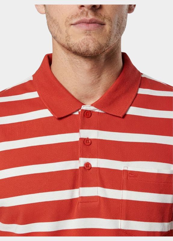 Commander flag Polo heren Rood  214008359/401