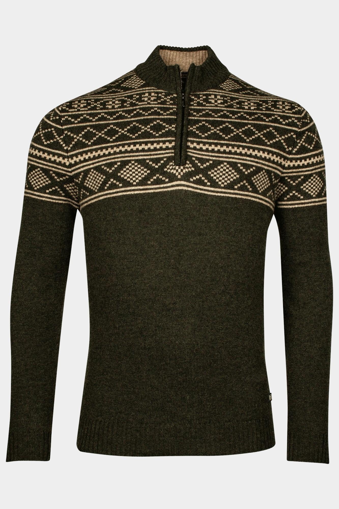 Baileys Half Zip Groen Pullover 1/2 Zip 428448/795