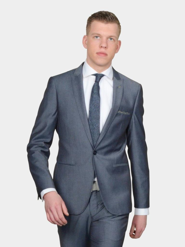 Born With Appetite Pak Blauw Sneaker Suit Super Slim Fit BWA181029SN97/226