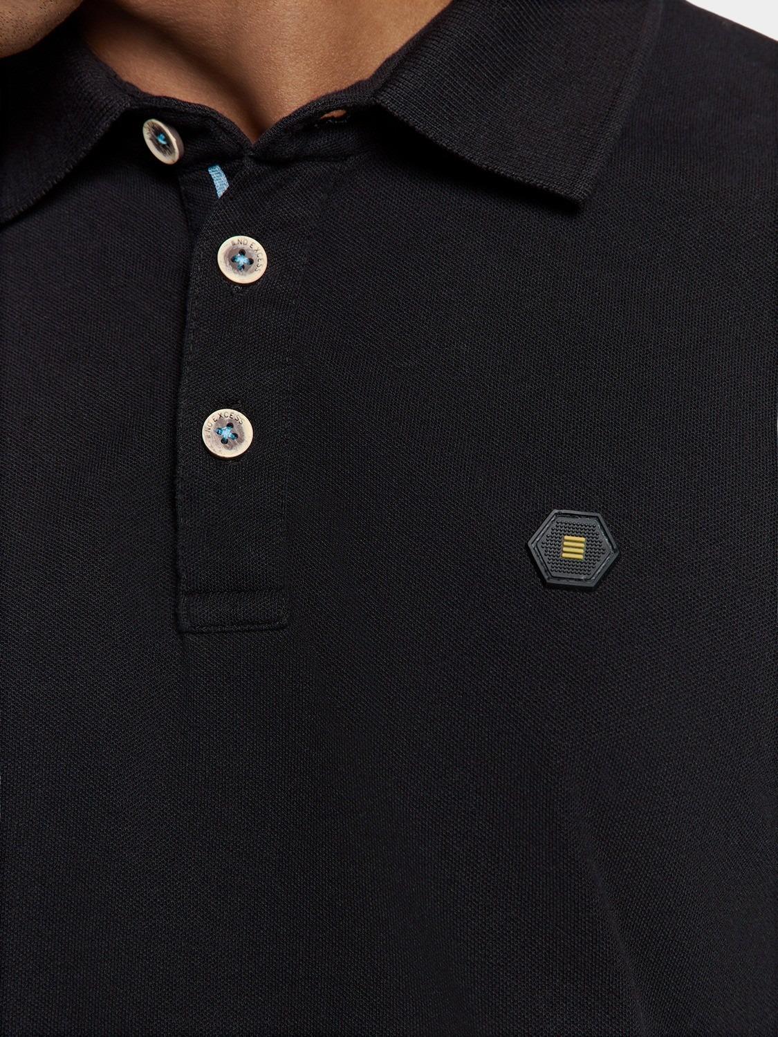 No Excess Polo korte mouw Zwart  27380201SN/020