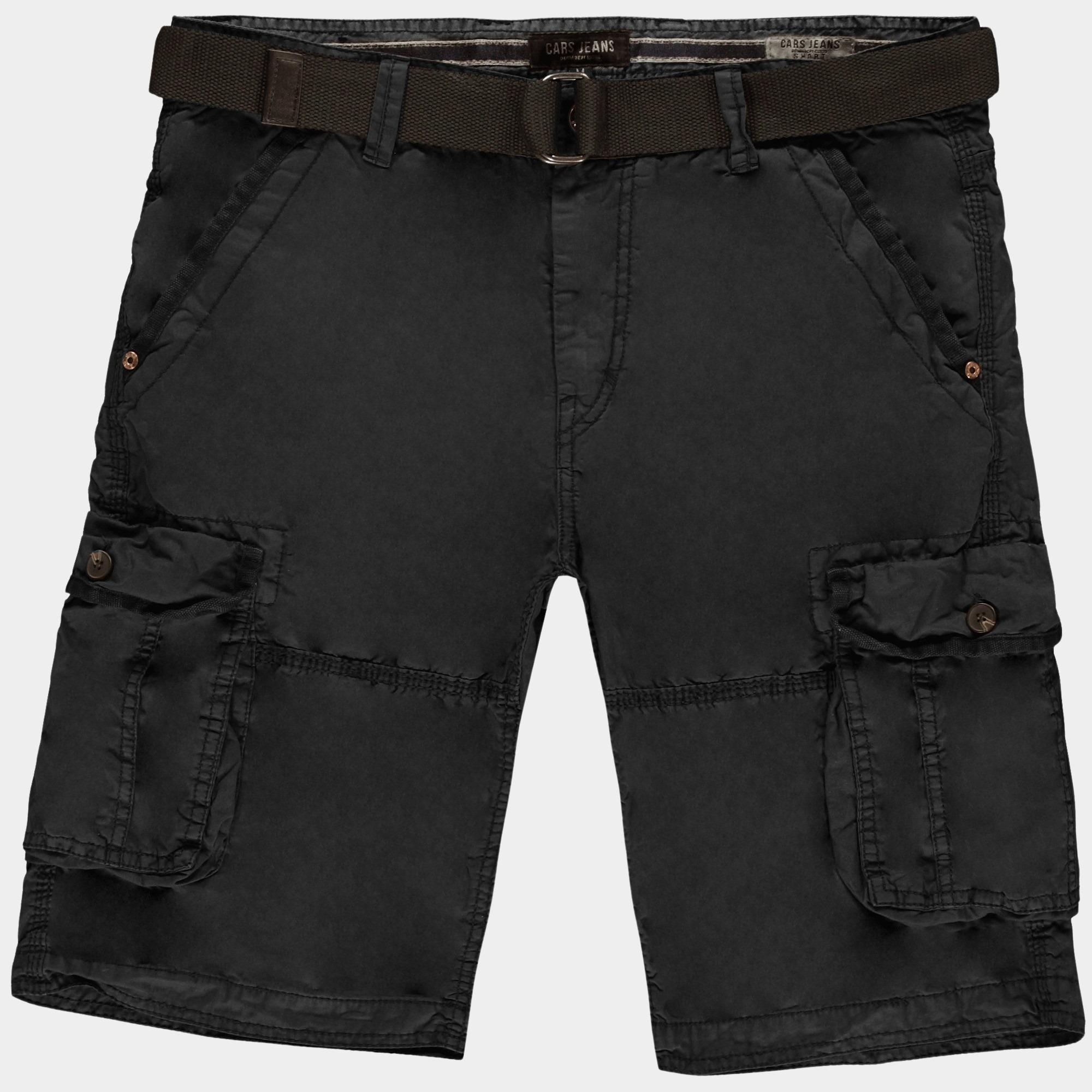 Cars Jeans Korte Broek Zwart DURRAS 40486/01