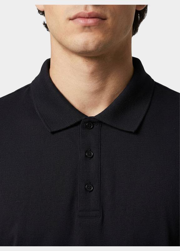 Commander flag Polo heren Zwart  214008349/901