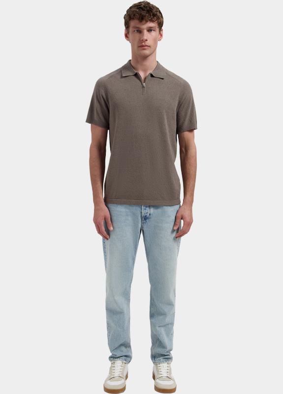 Dstrezzed Polo korte mouw Grijs Pettar Polo 421014-SS26/216