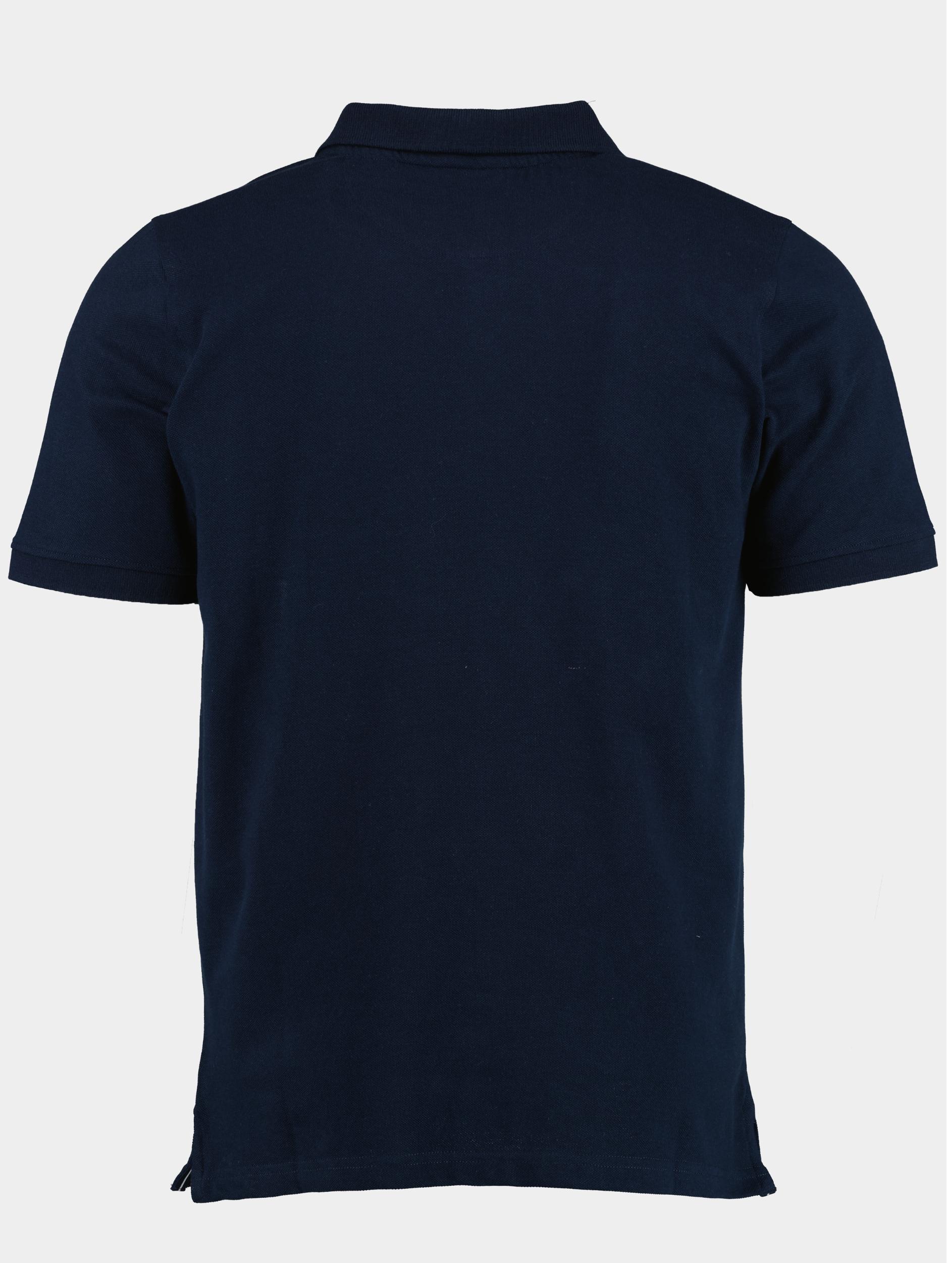Basefield Polo korte mouw Blauw Polo Shirt 1/2 Arm 219017753/606