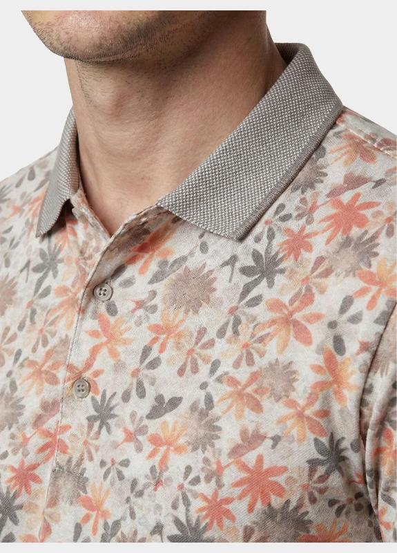 Bos Polo heren Oranje Simon 10-62/Brique