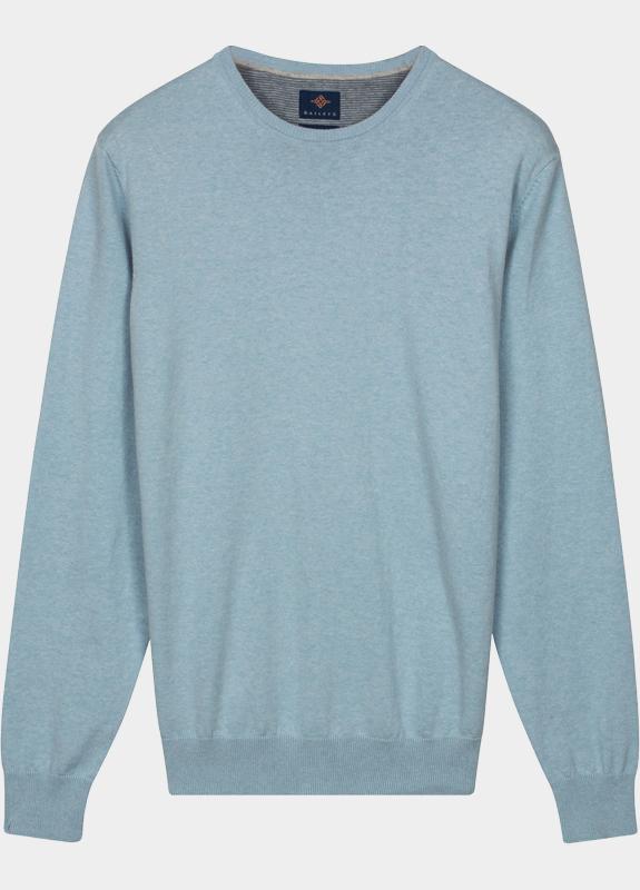 Baileys Pullover heren Blauw Crew Neck Pullover  with low 618200/615