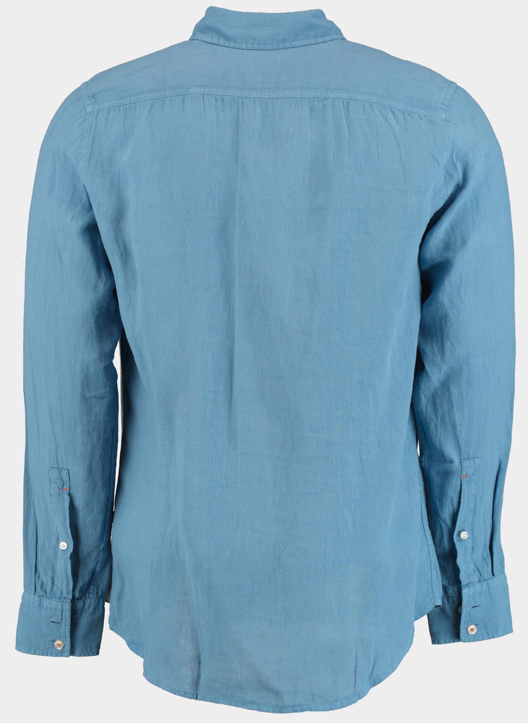BOSS Orange Casual hemd lange mouw Blauw Relegant_6_M 10267858 01 50537381/462