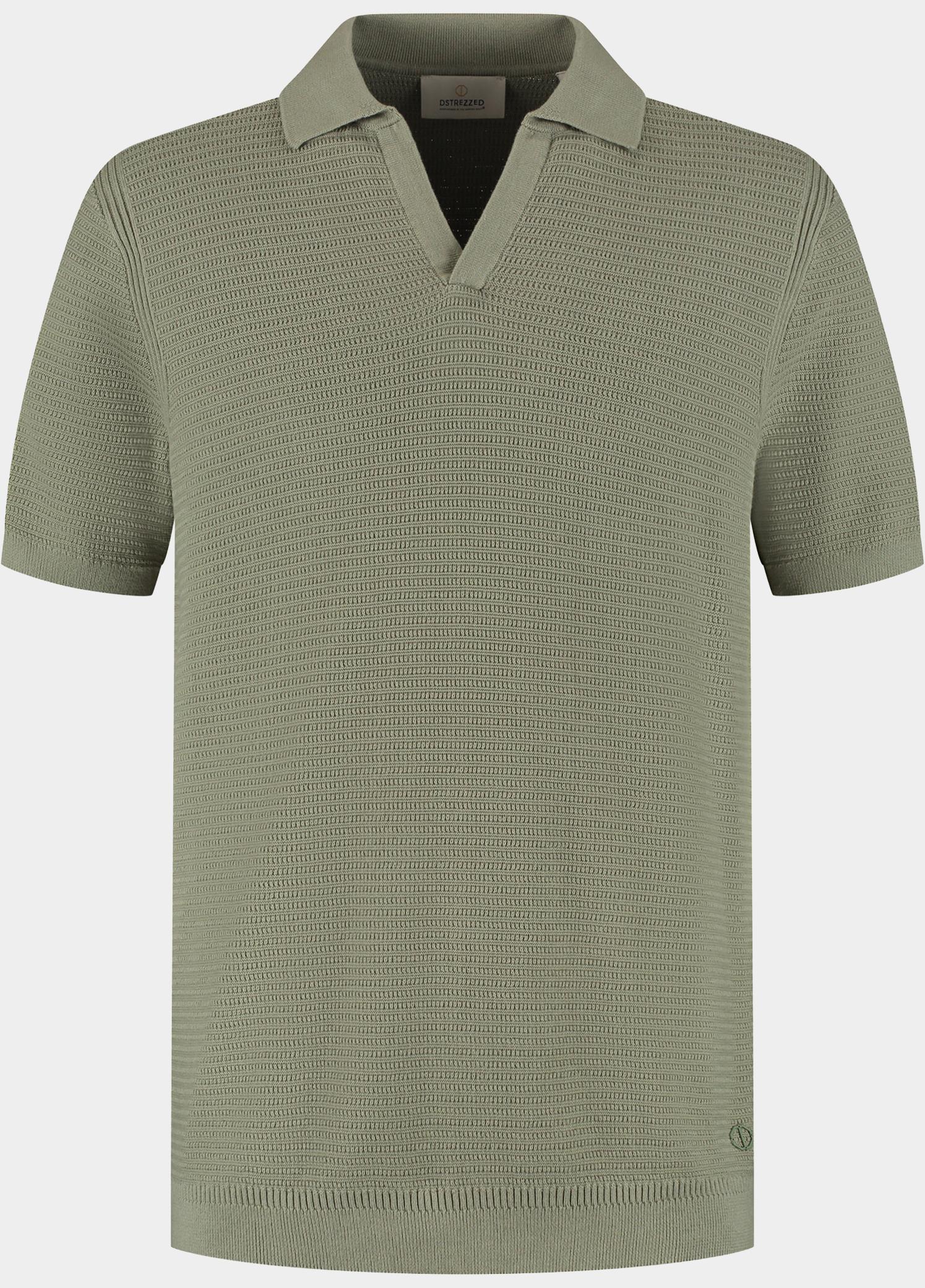 Dstrezzed Polo korte mouw Groen Kostas Polo 421018/564