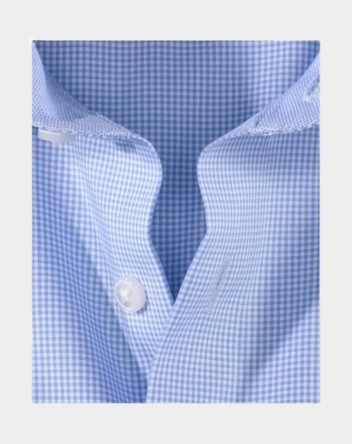Olymp Business hemd lange mouw Blauw 3390/64 Hemden 339064/11