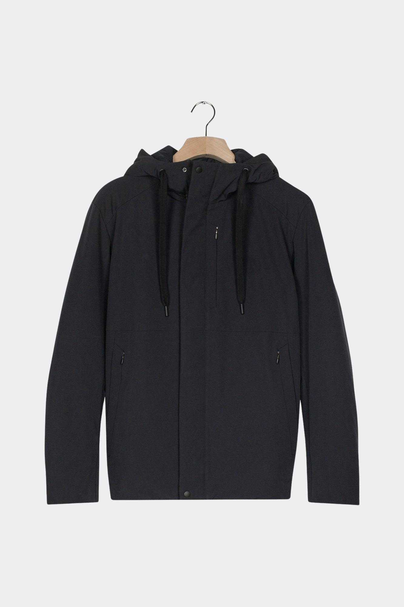 Baileys Winterjack Blauw Jacket with Hood Padded. 522355/60