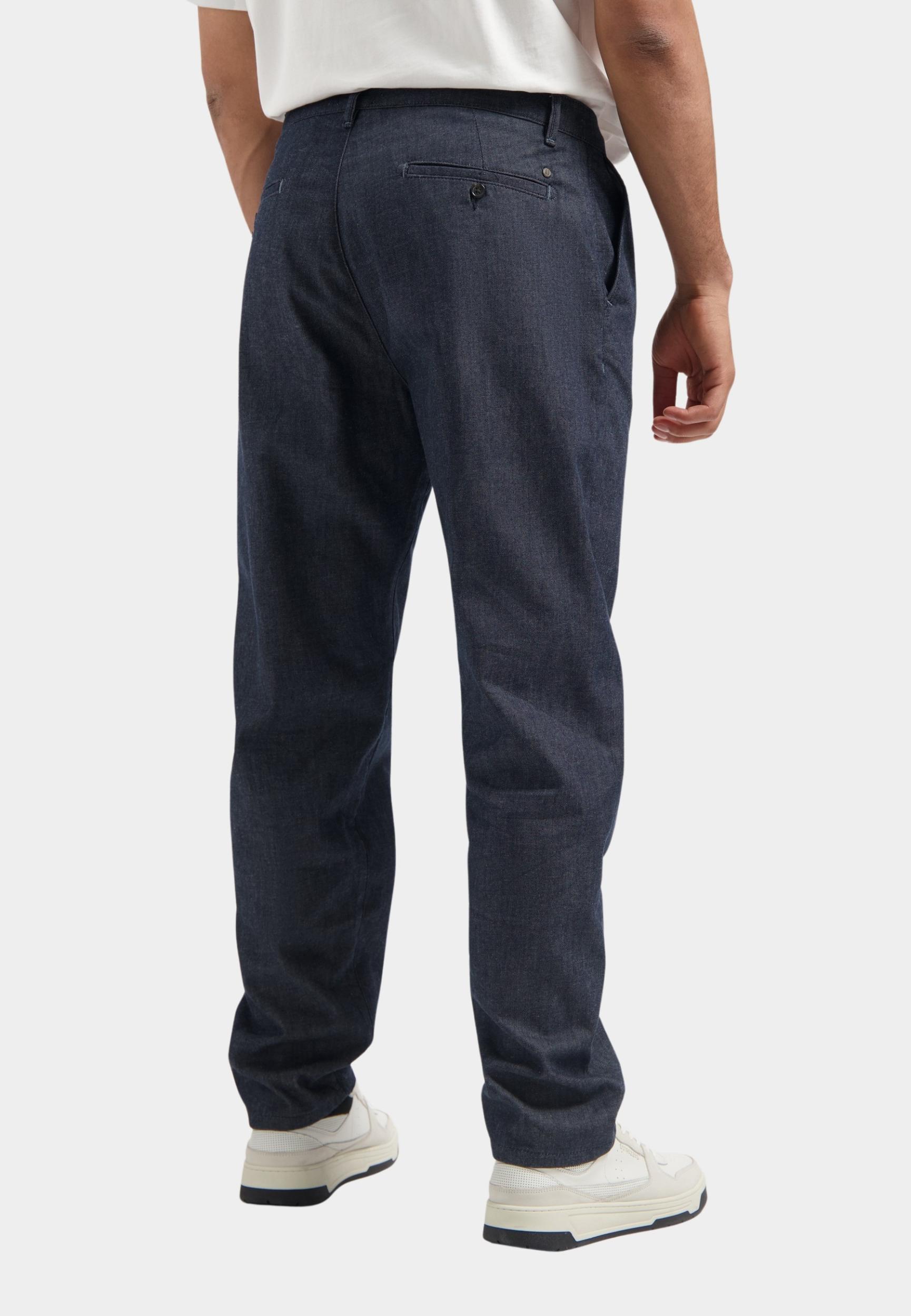 Dstrezzed Flatfront Jeans Blauw DS_Brando Denim Chino 501952/990