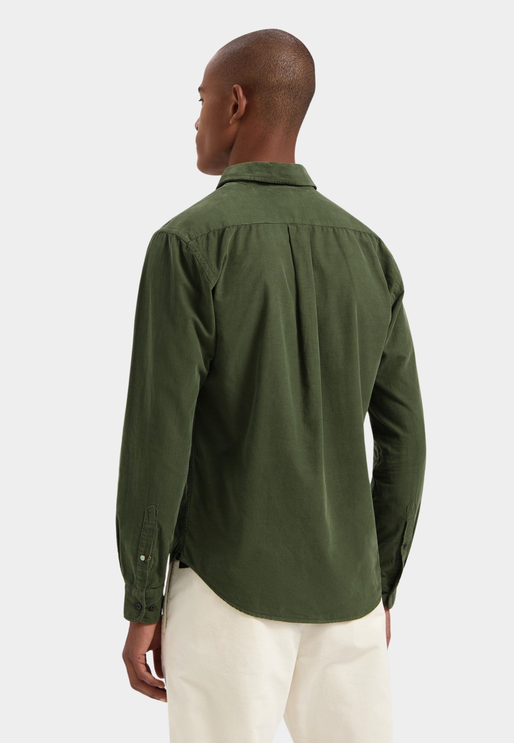 Dstrezzed Casual hemd lange mouw Groen Roald Shirt 303768-AW24/524