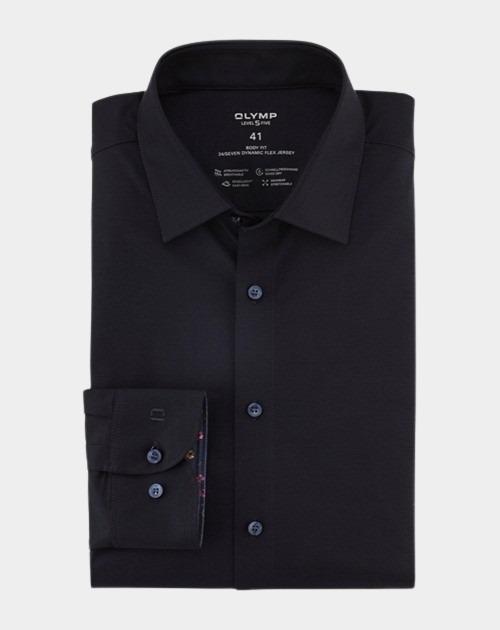 Olymp Business hemd lange mouw Blauw Level Five 24/Seven 208574/18