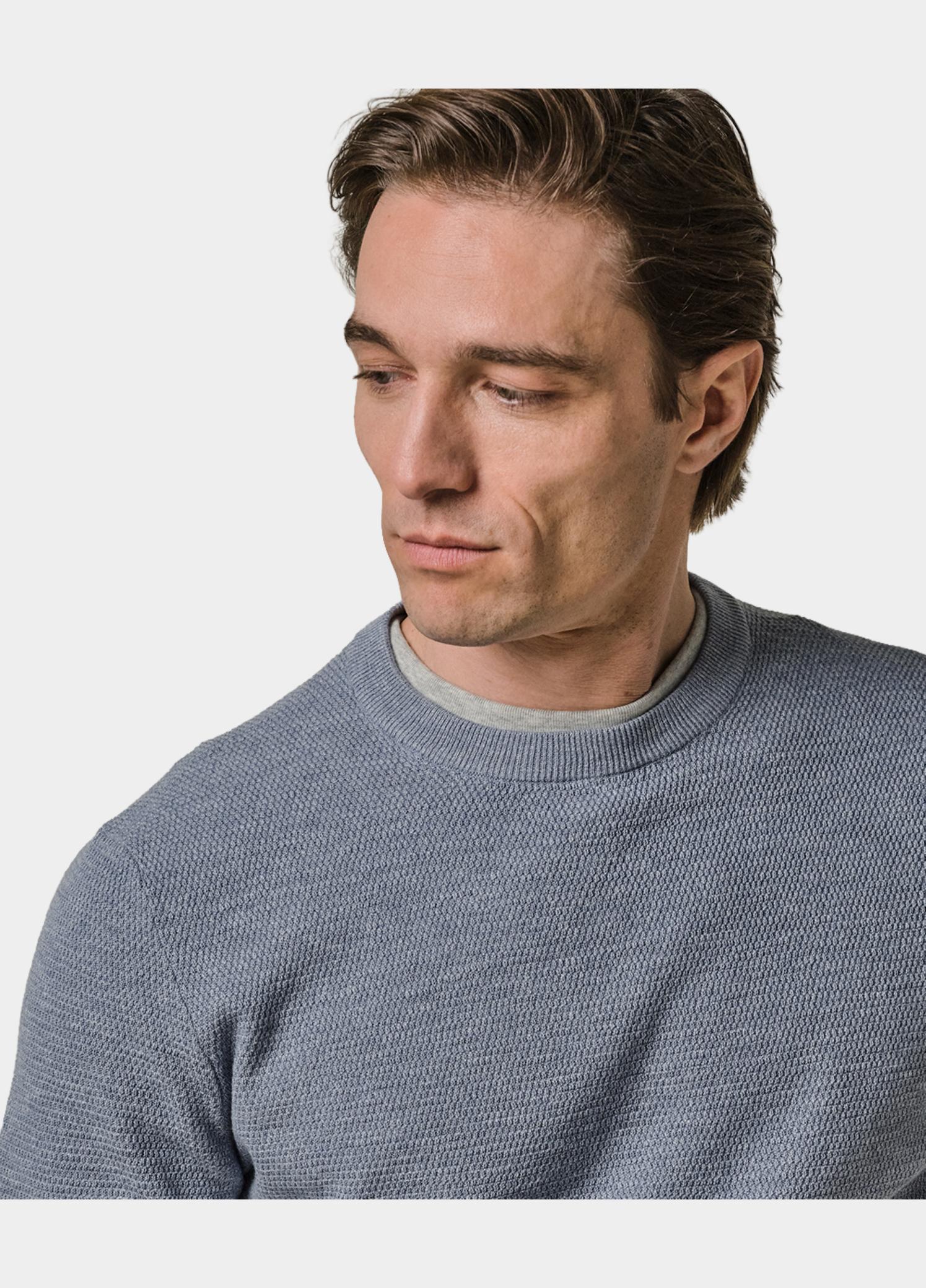 Profuomo Pullover heren Blauw  PP2J00007/A