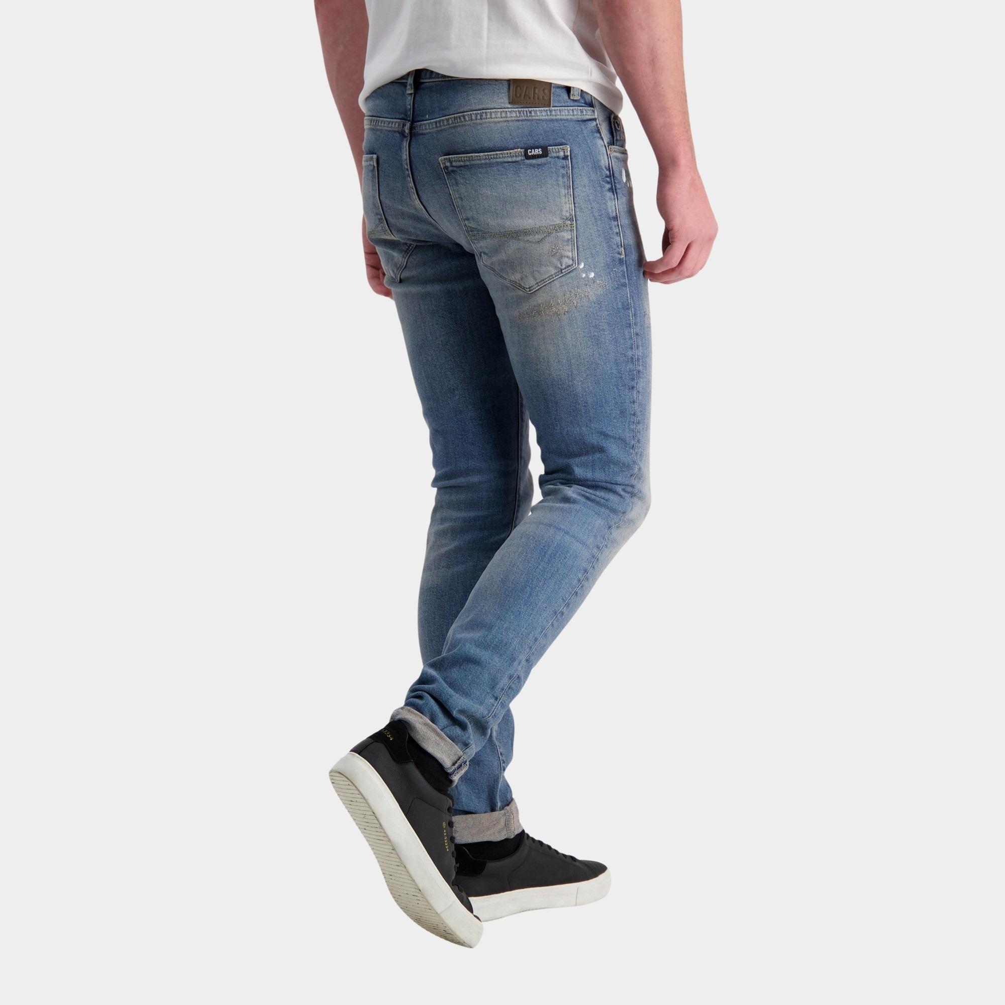 Cars Jeans 5-Pocket Jeans Blauw HURRICANE 74428/08