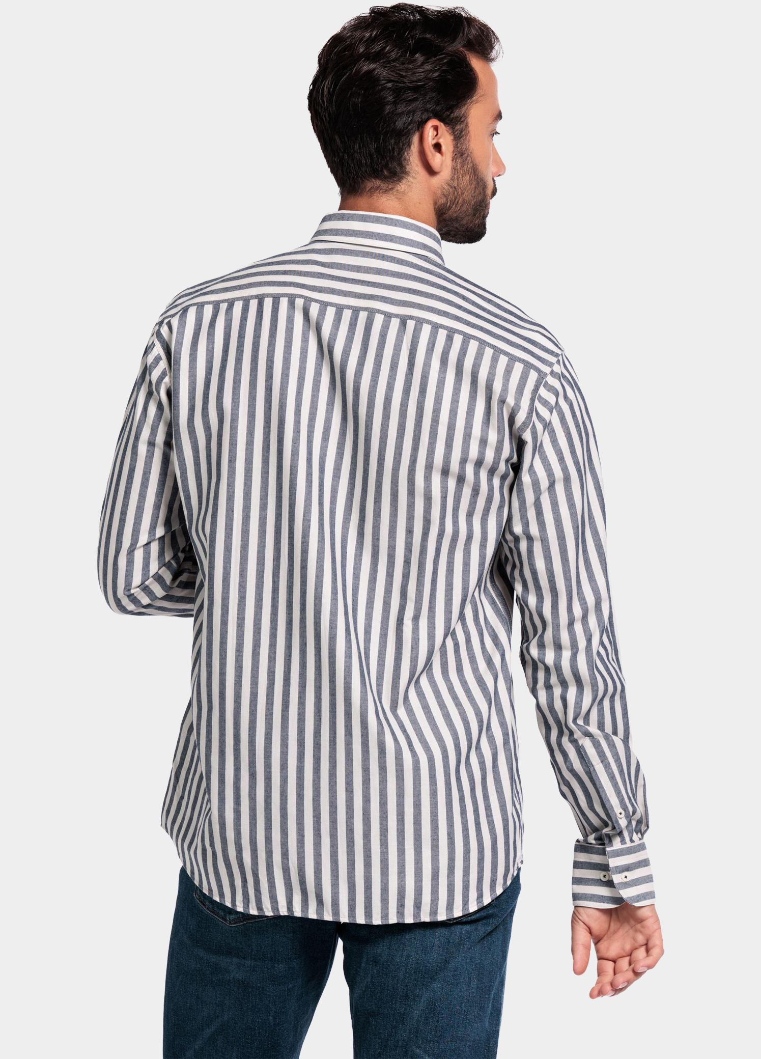 Giordano Overhemd heren Blauw Brando long sleeve button dow 527110/60
