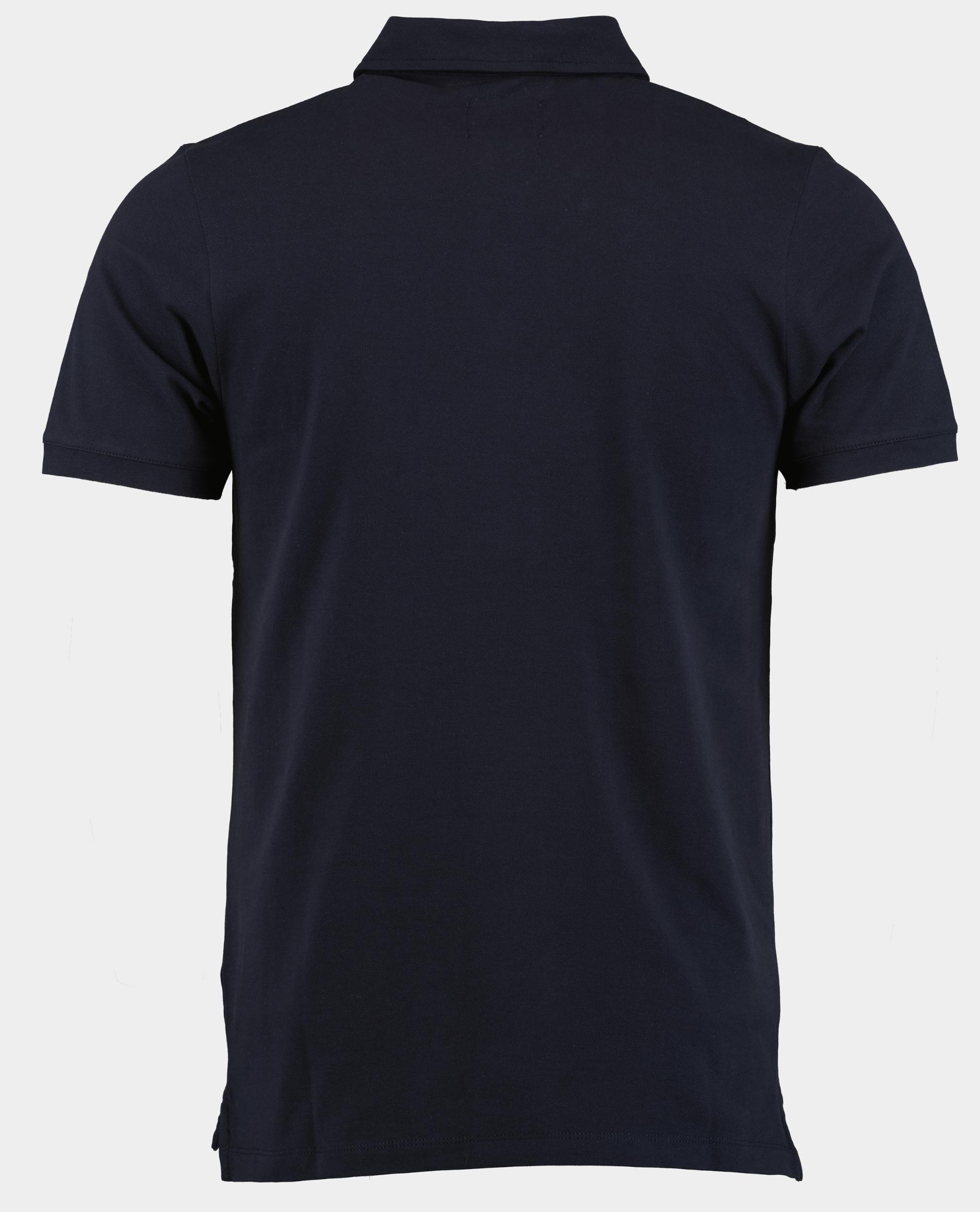 Bos Polo korte mouw Blauw Arto Polo Fine Pique Plain 24108AR22BO/290 navy