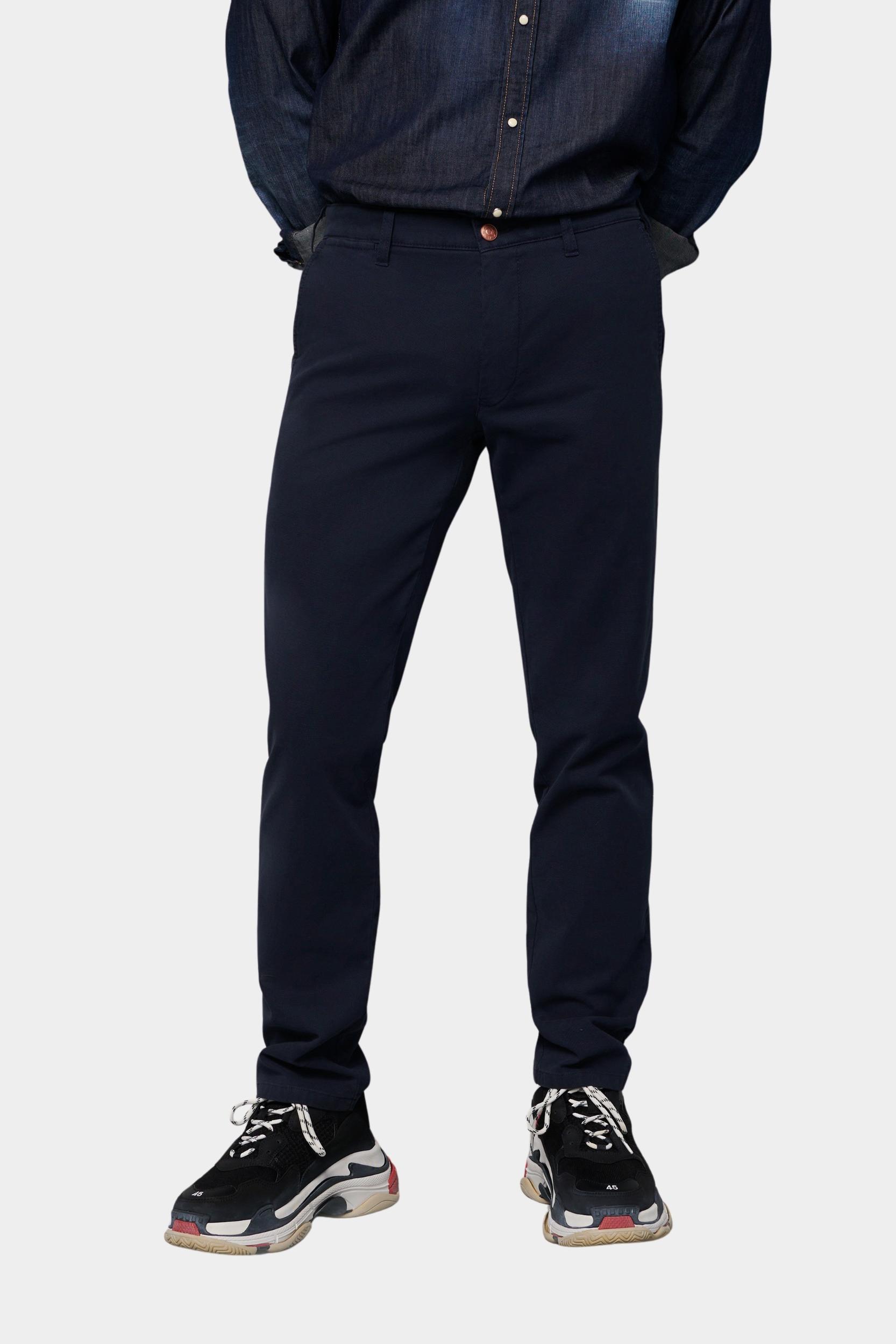 Meyer Katoenen Broek Blauw CHINO Art.2-6171 3642617100/18