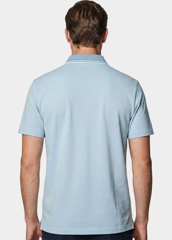BOSS Orange Polo korte mouw Blauw PeoxfordNew 10256894 01 50507814/458
