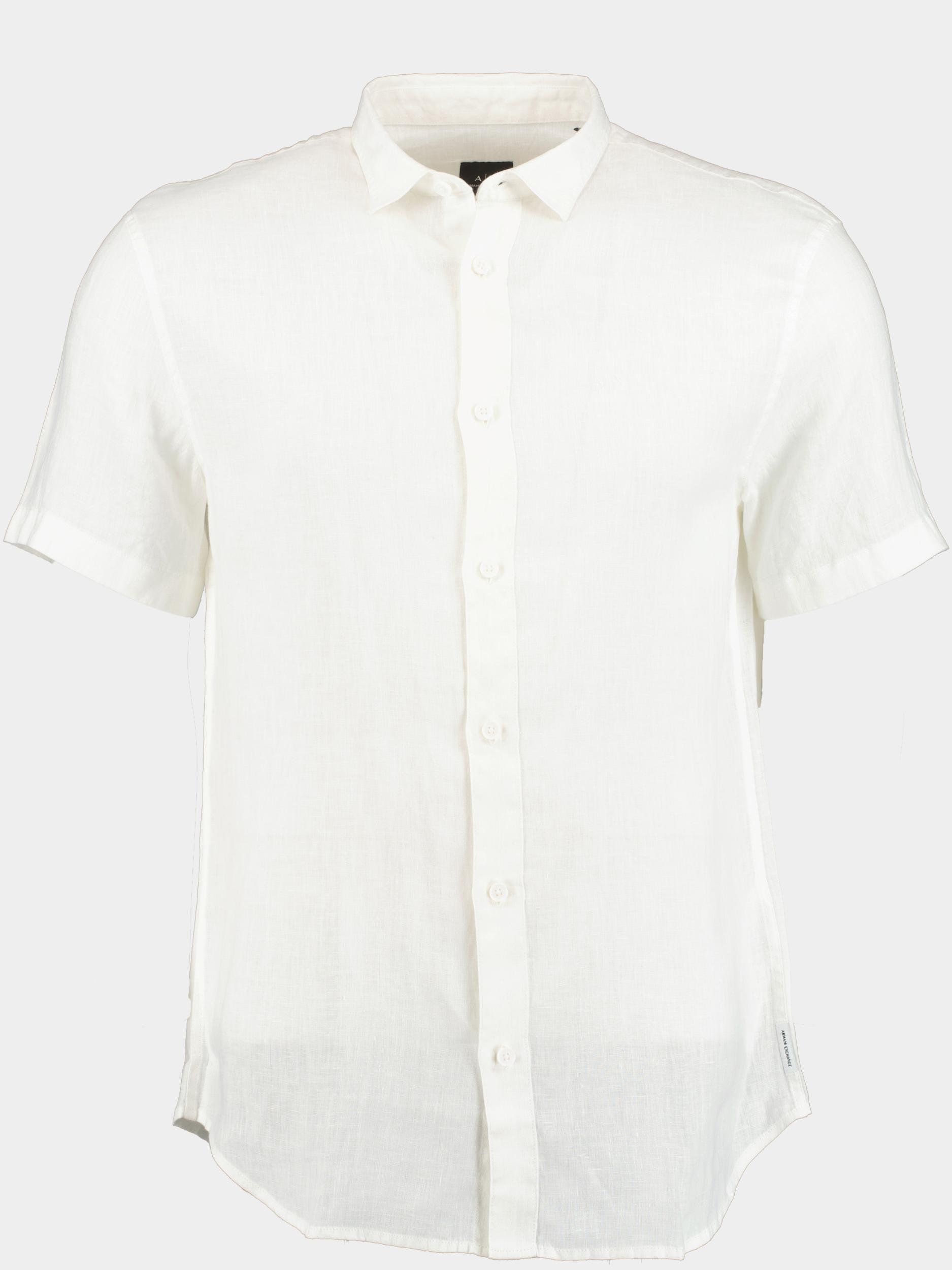 Armani Exchange Casual hemd lange mouw Wit  8NZC67.ZNCFZ/1100