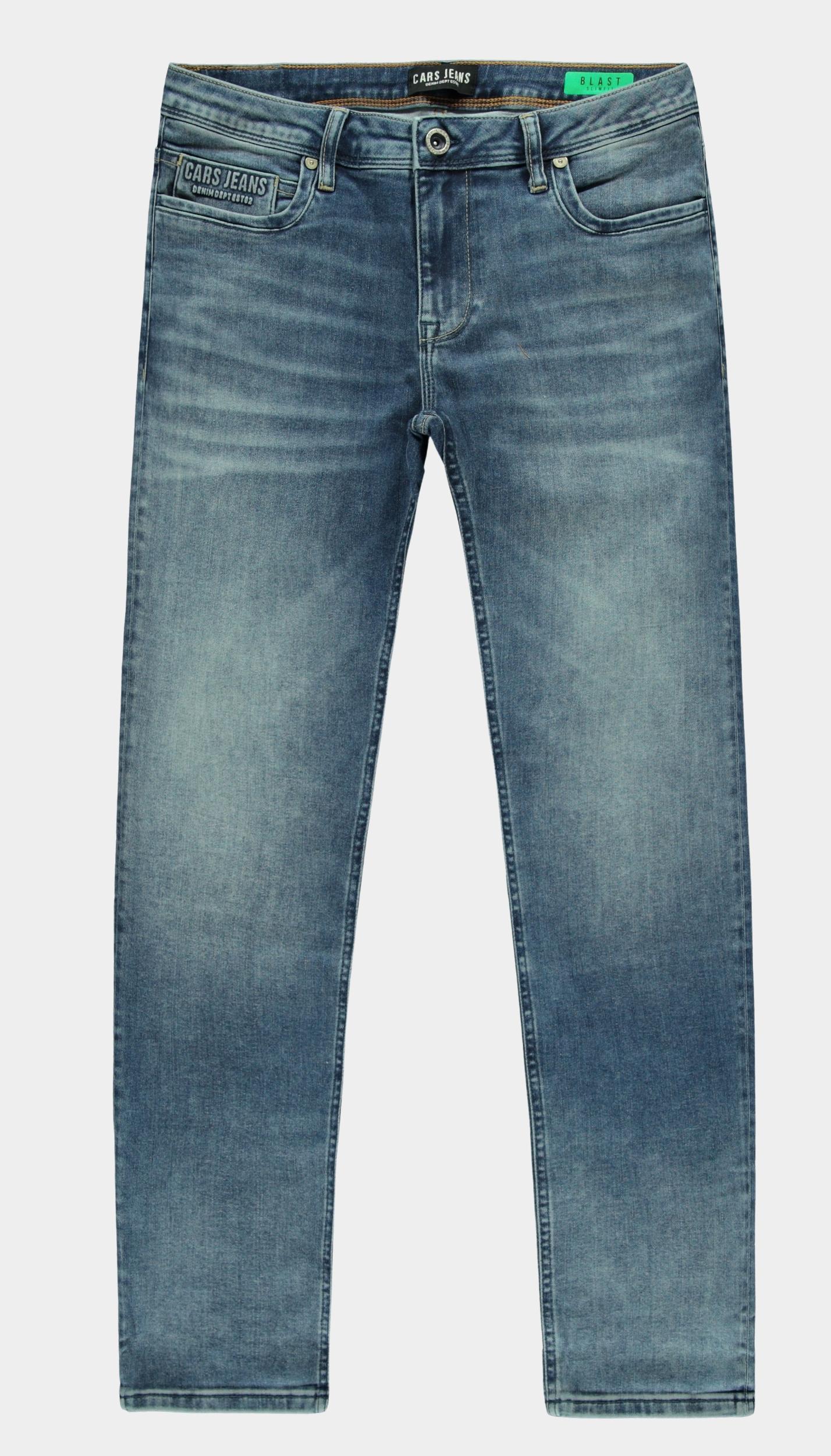 Cars Jeans 5-Pocket Jeans Blauw BLAST 98427/06