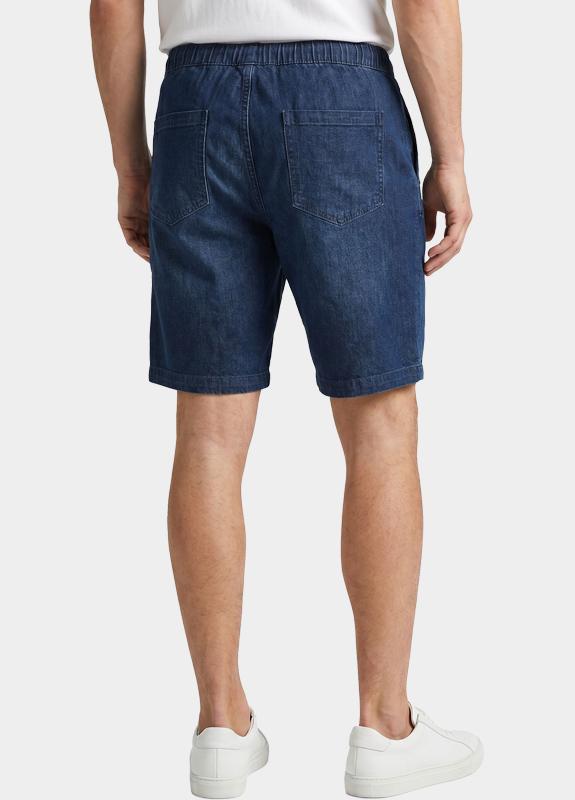 Bos Korte Broek Blauw Bermuda Linnen 5736.426/220