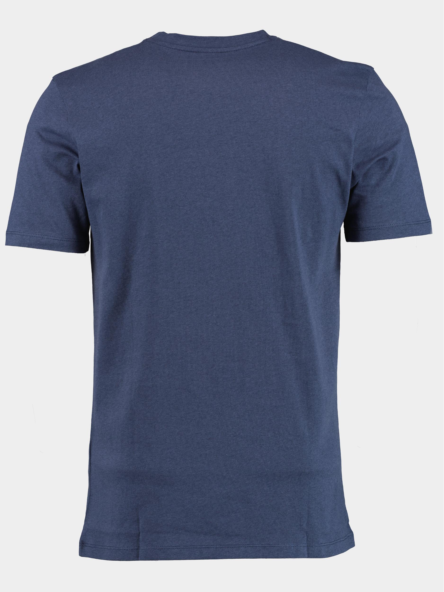 BOSS Orange T-shirt korte mouw Blauw Tales 10242631 01 50472584/418