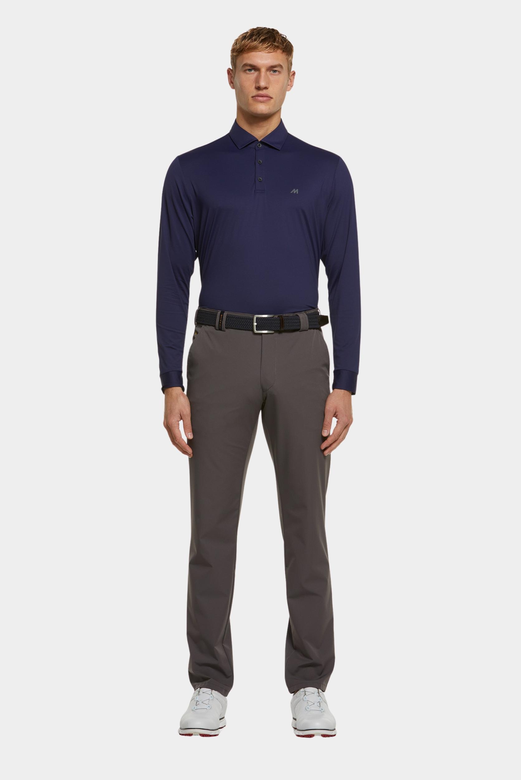 Meyer Polo lange mouw Blauw BRYSON Art.9-9007 9529900700/18