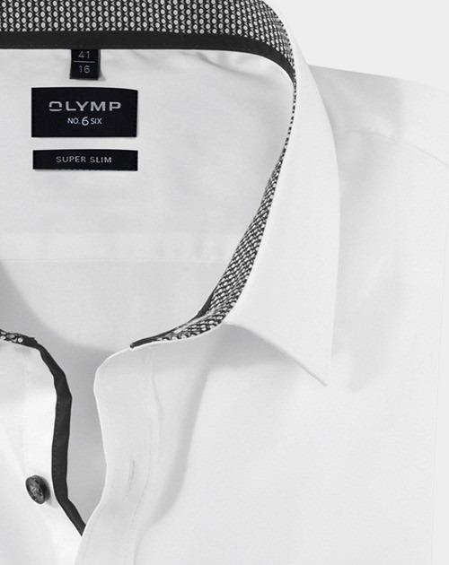 Olymp Business hemd lange mouw Wit  077464/00