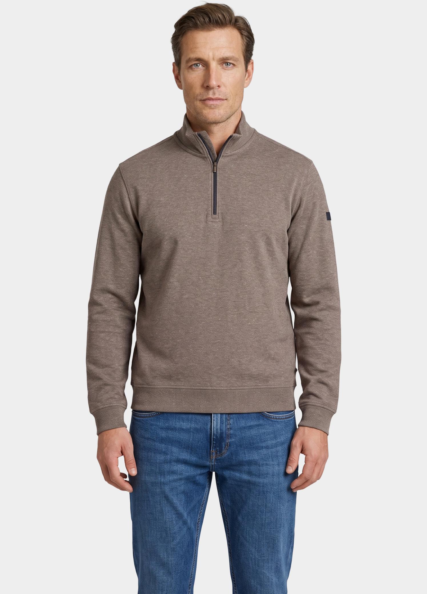 Baileys half zip sweater heren Grijs  623101/989