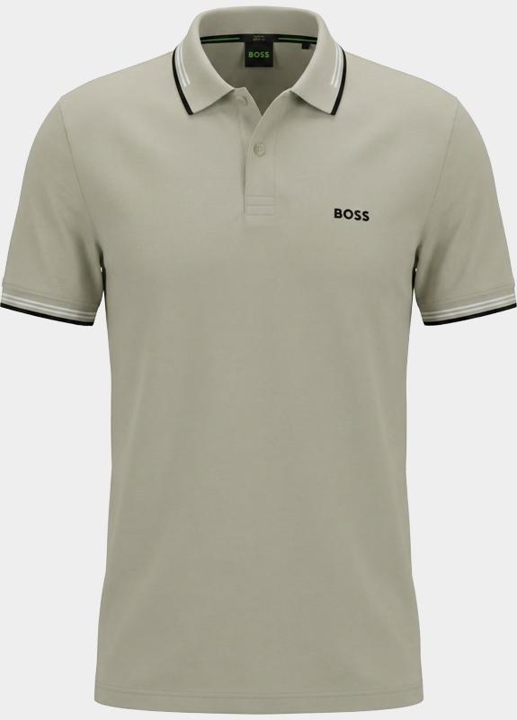 BOSS Green Polo korte mouw Beige Paul 10255848 01 50506193/275