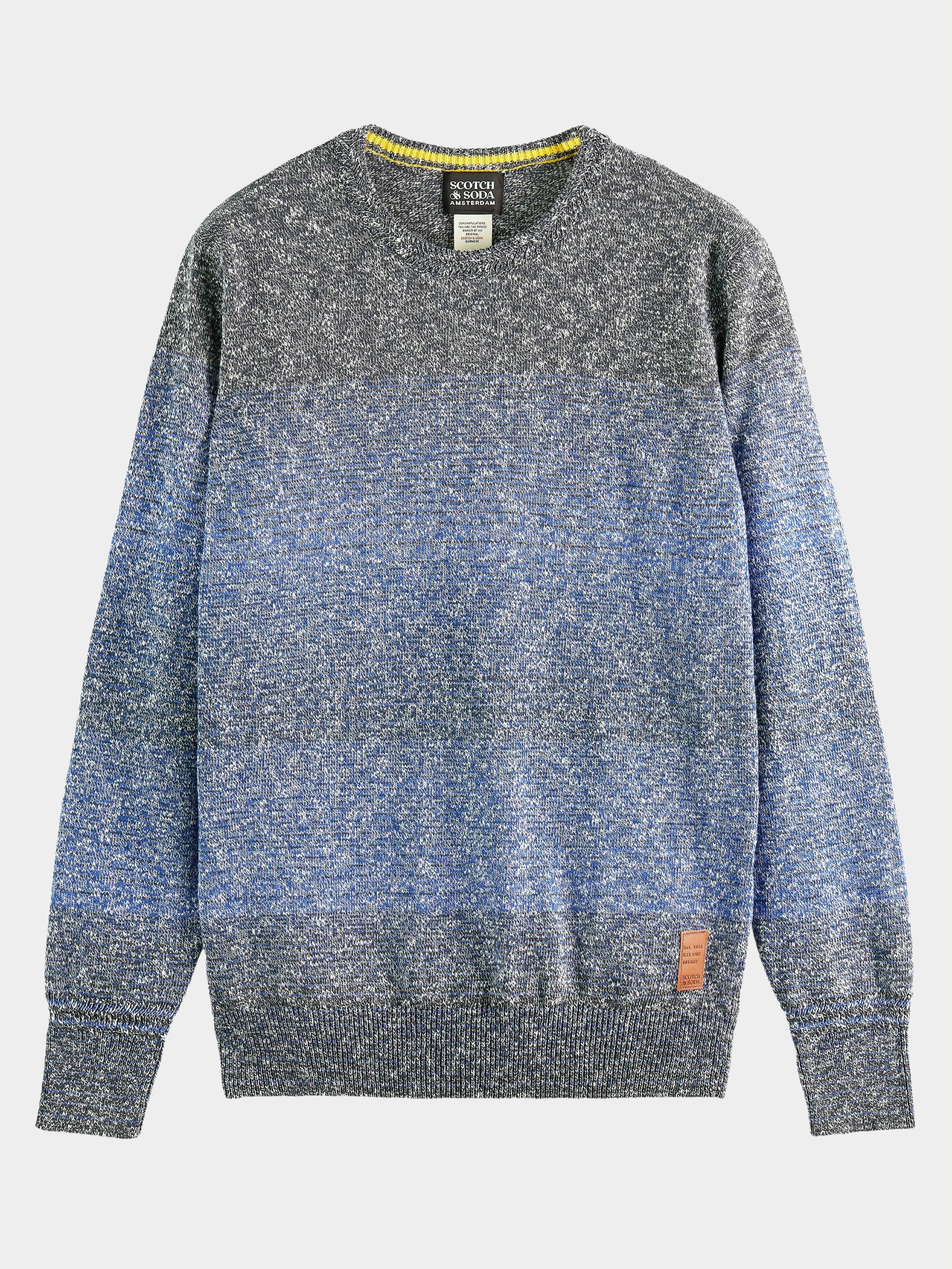 Scotch & Pullover Multi Gradient Melange Cotton-blend 169250/0218 | Men Shop