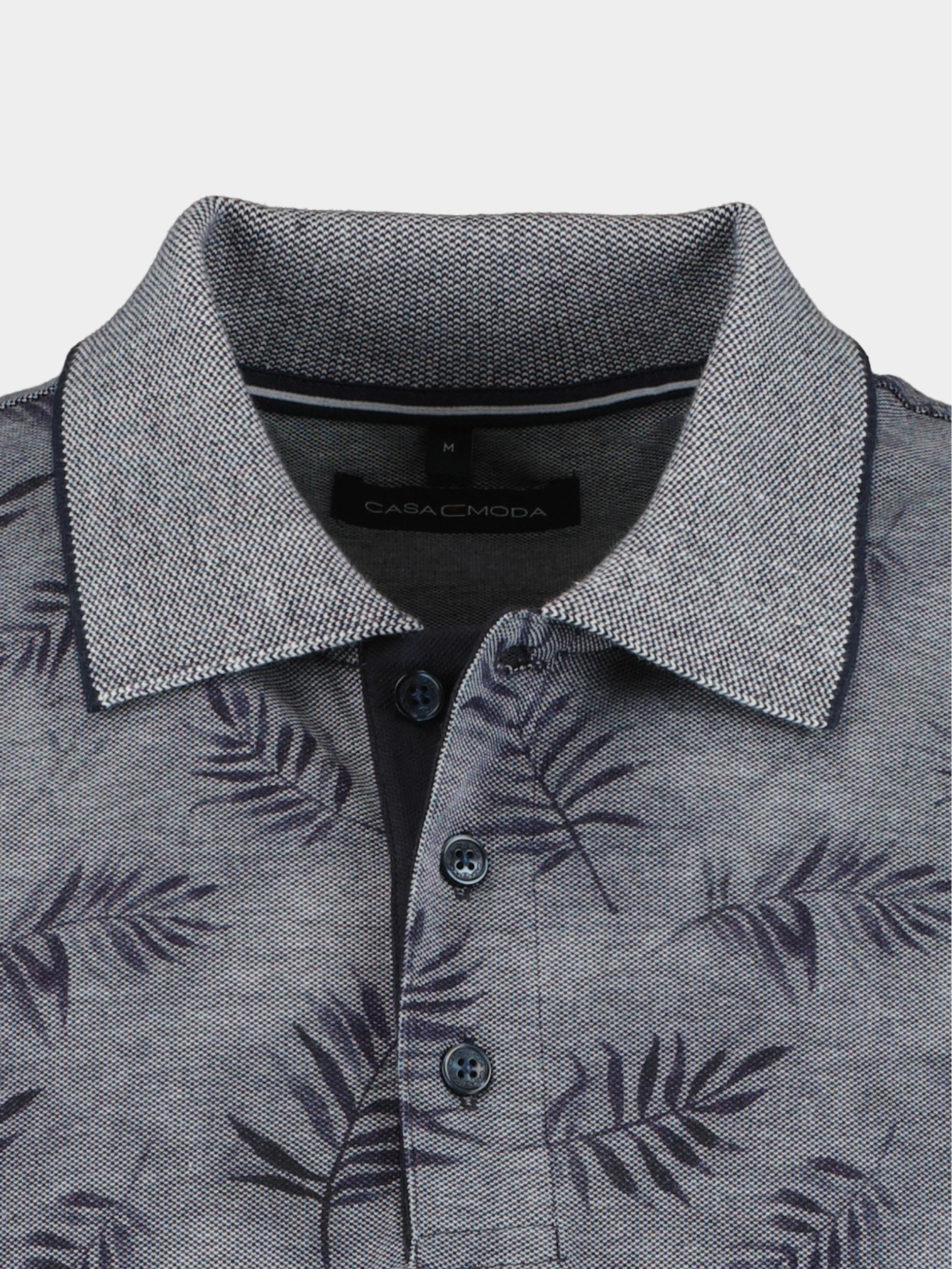 Casamoda Polo korte mouw Blauw Polo 934078900/105