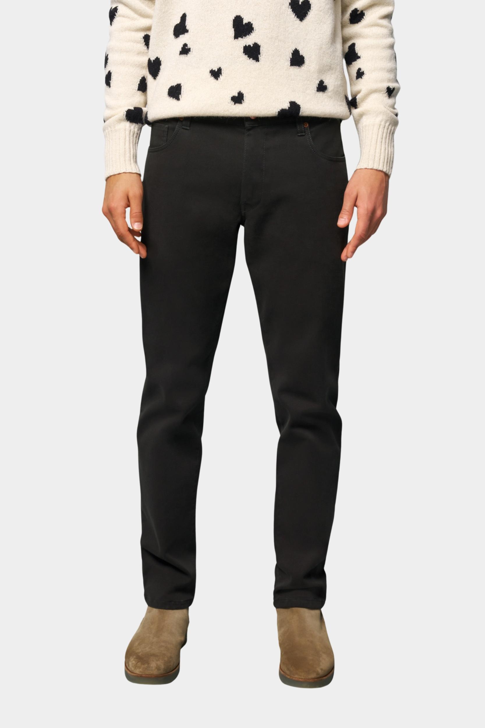 Meyer Katoenen Broek Grijs SLIM Art.2-6188 3612618800/08